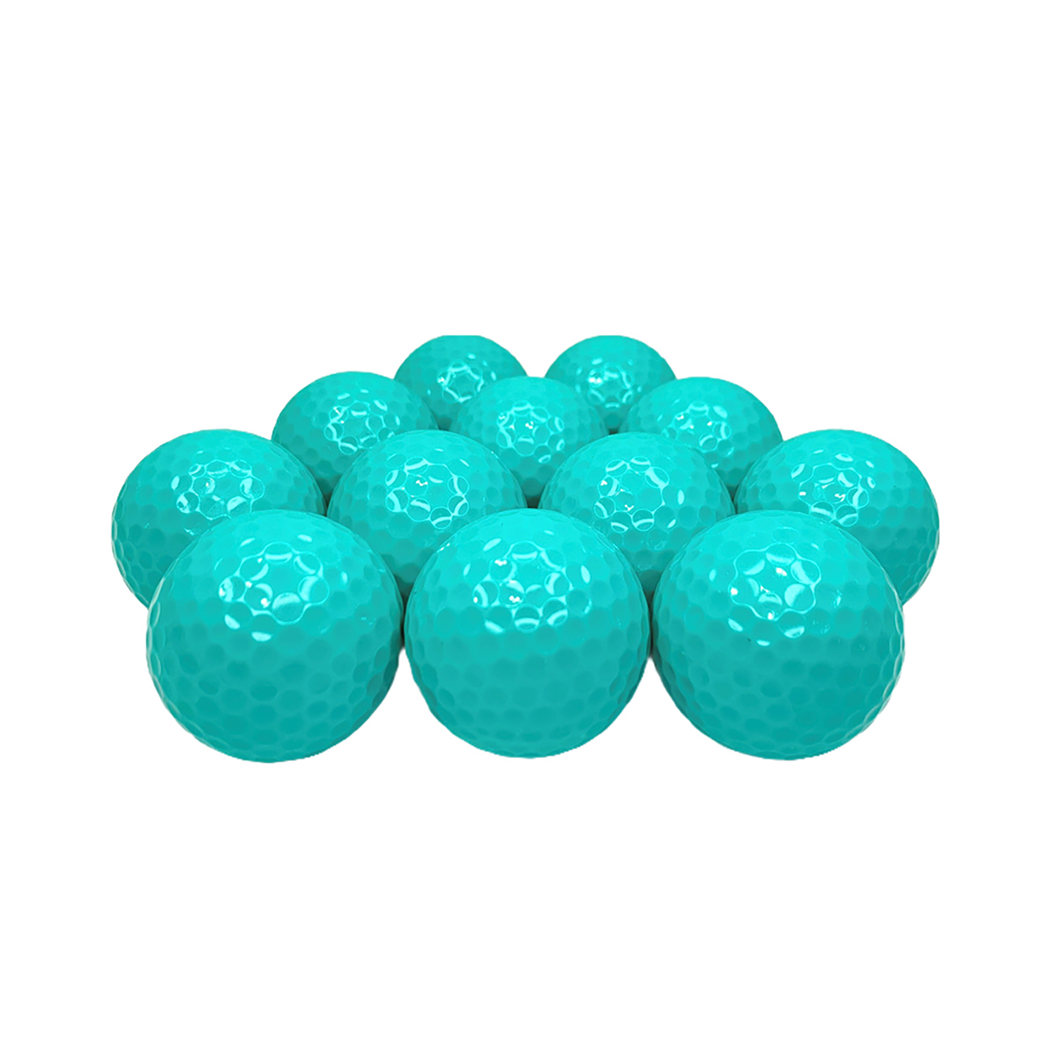 Aqua Color Golf Balls 2
