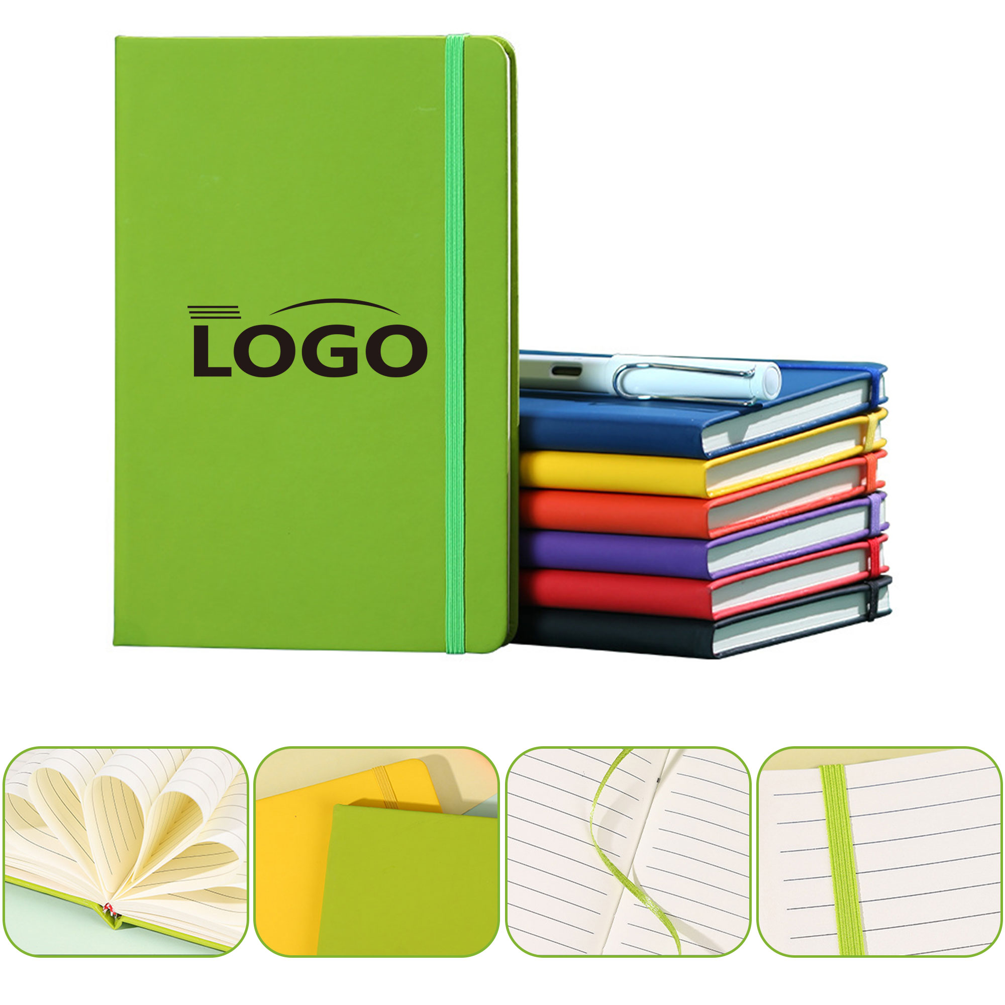 A6 Small Lined Pocket Notebook