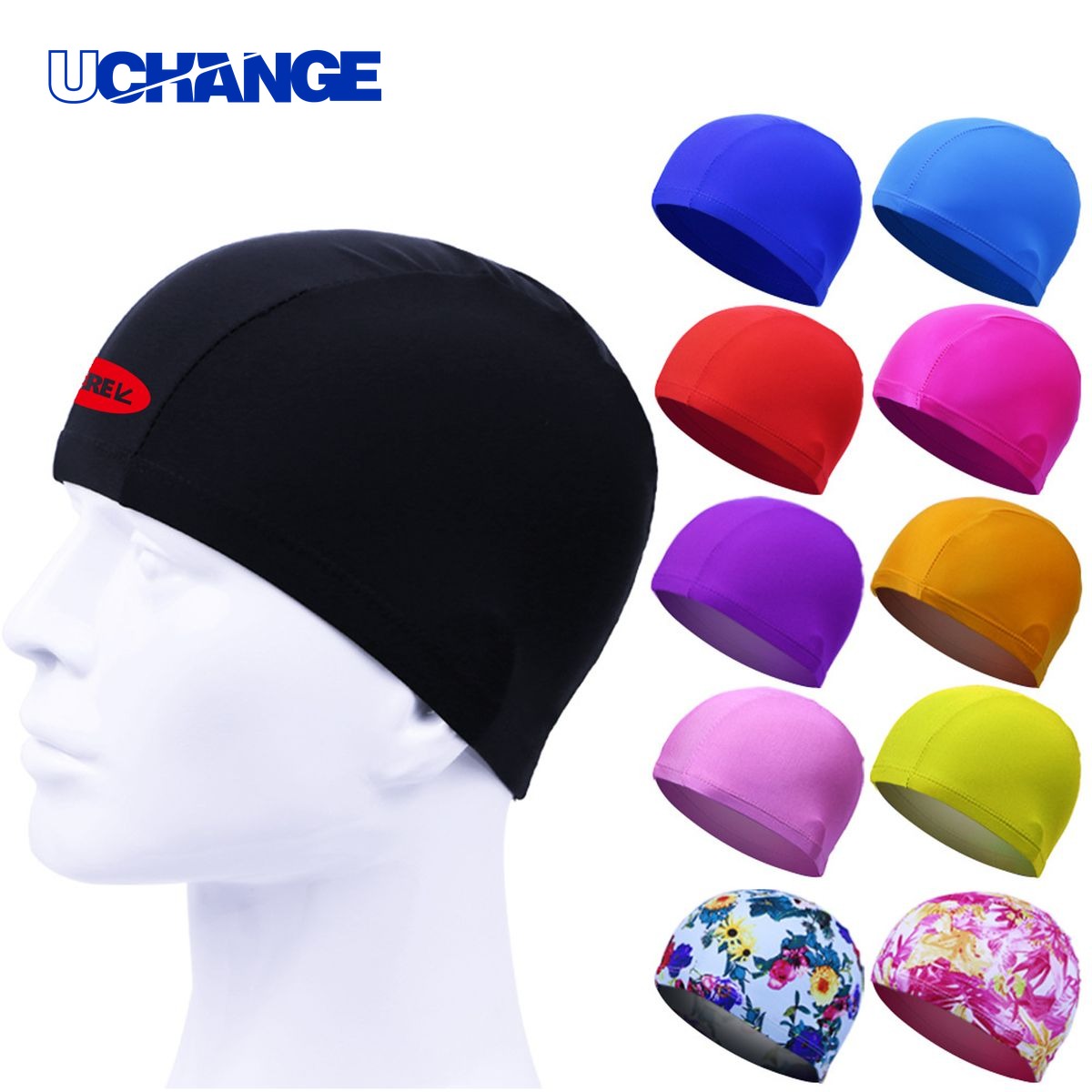 Polyester Swimming Cap