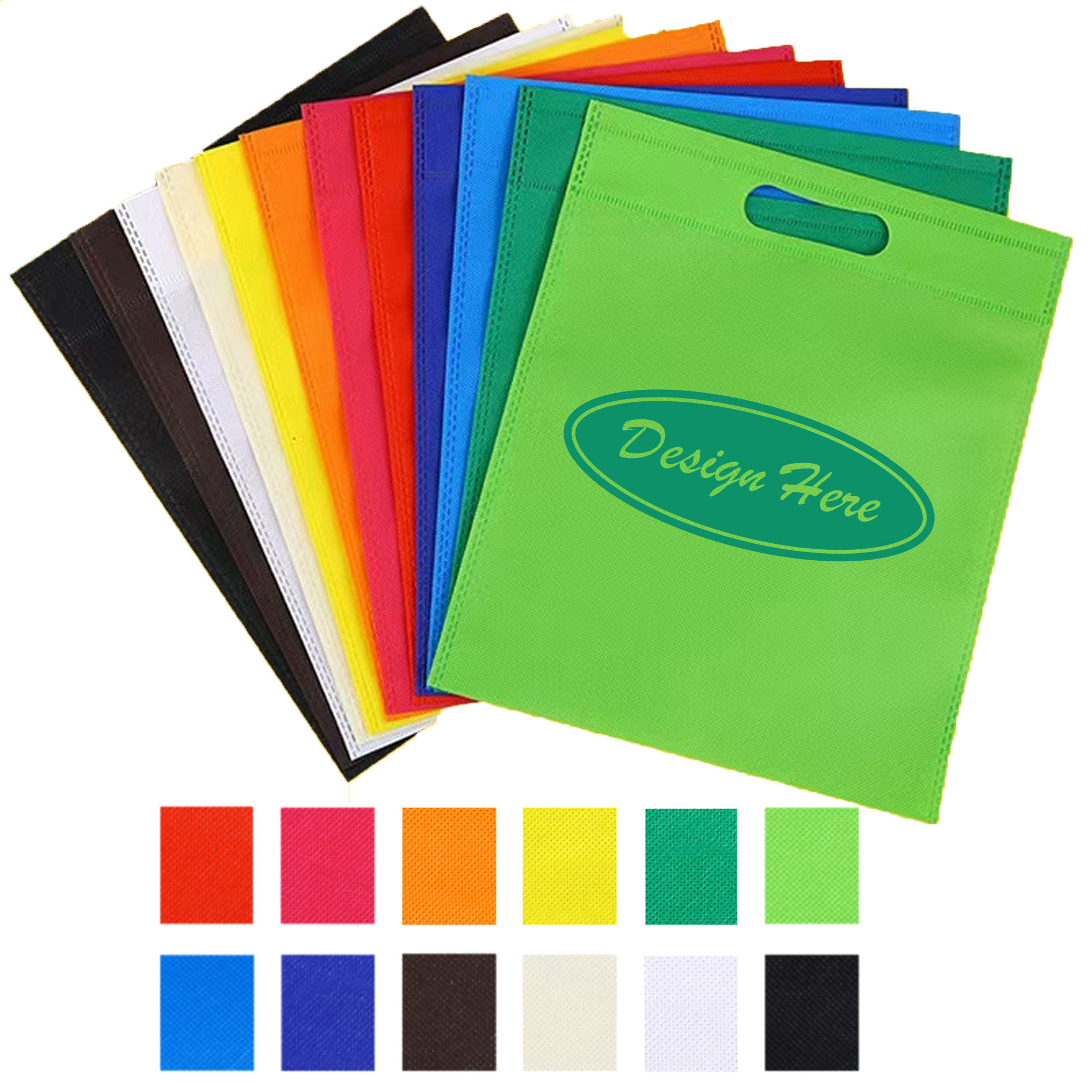 Custom Non-Woven Bags with Flat-Mouth Design for Shopping 5