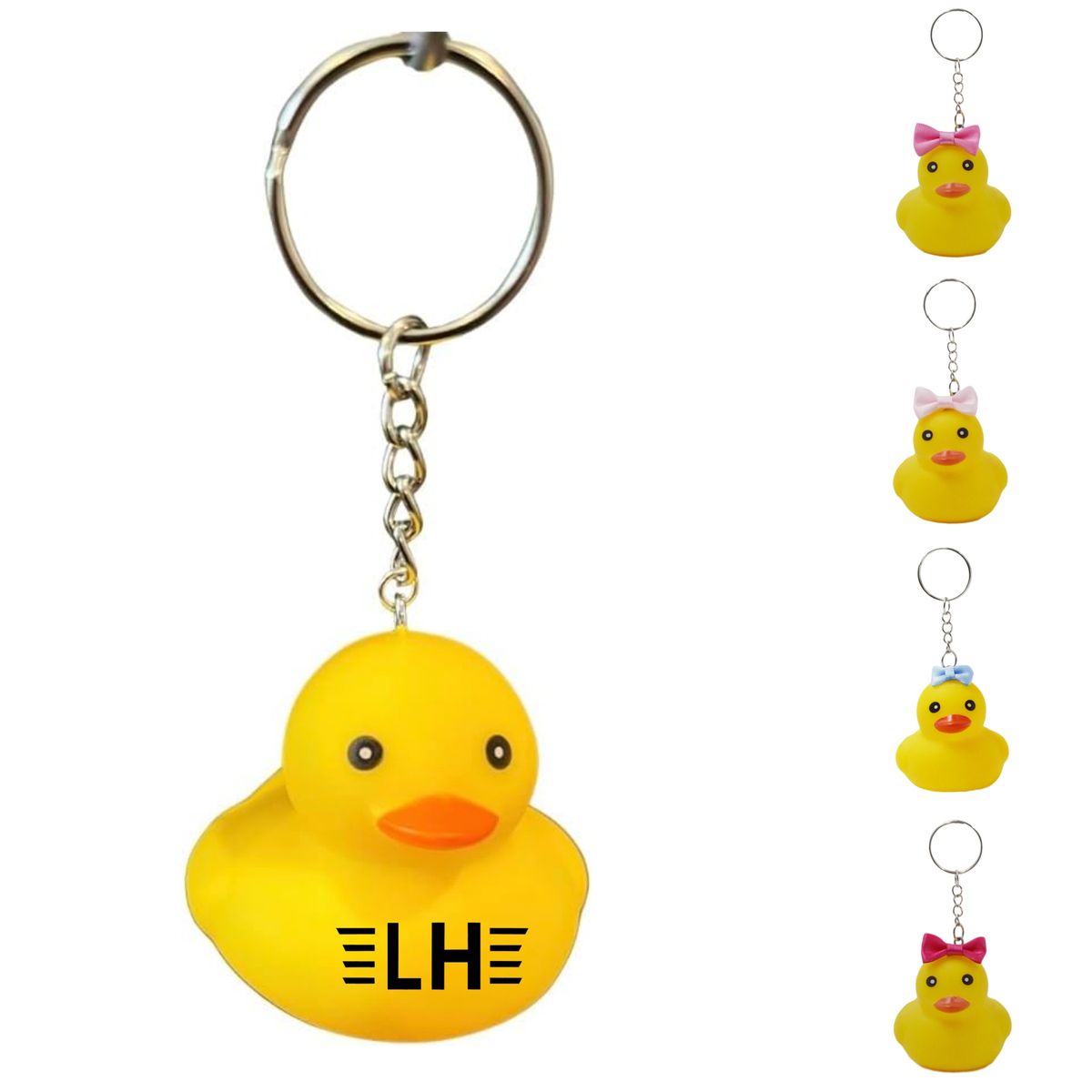 Rubber Duck Keytag