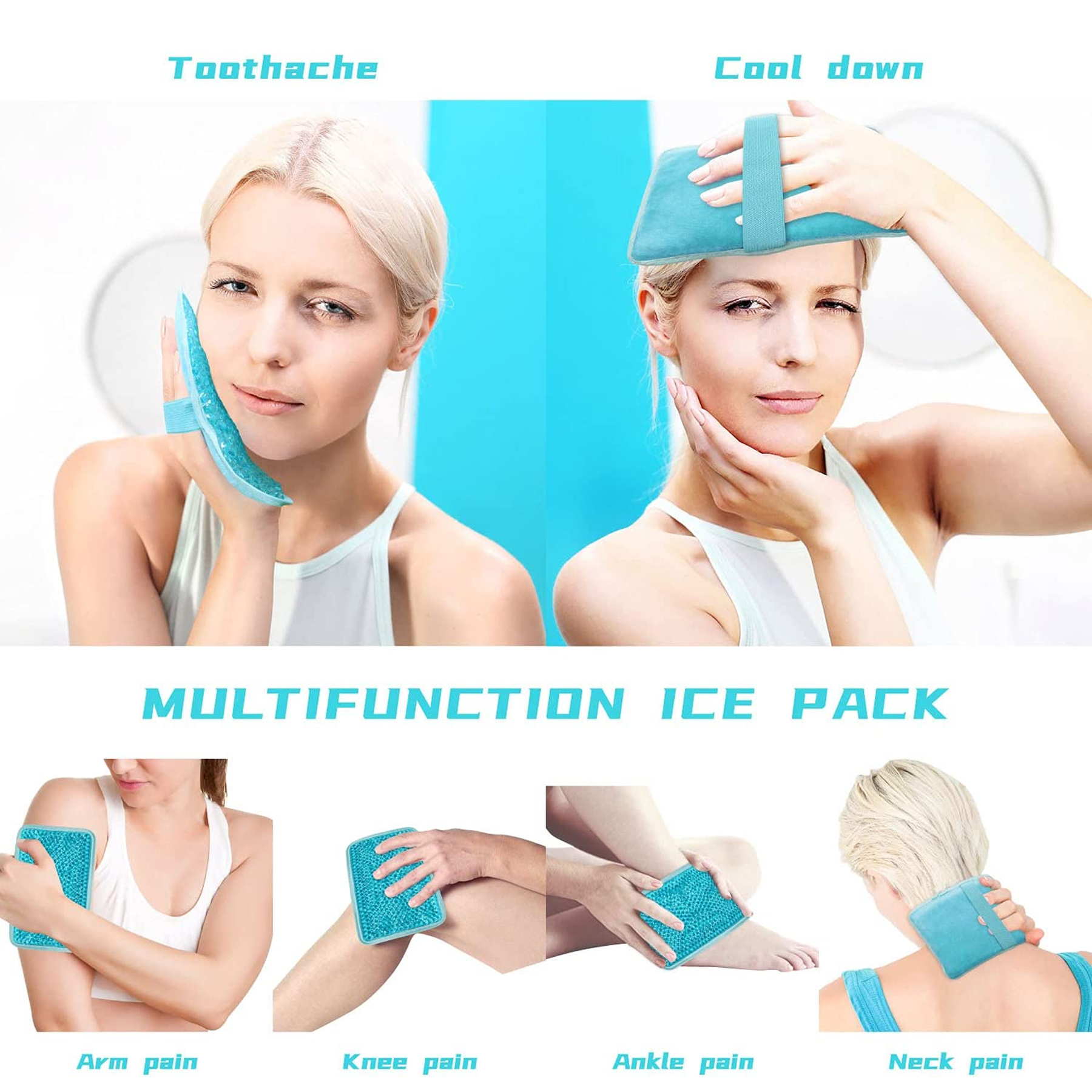 Gel Bead Hot/Cold Pack 10