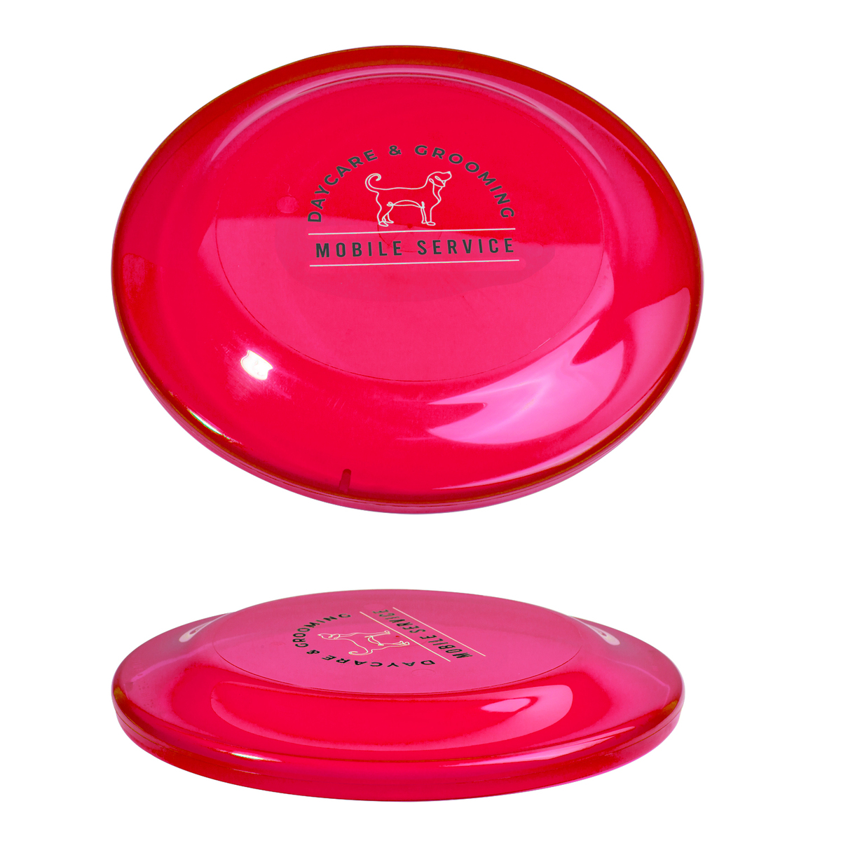 Transparent Flying Disc (2 Color Imprint)