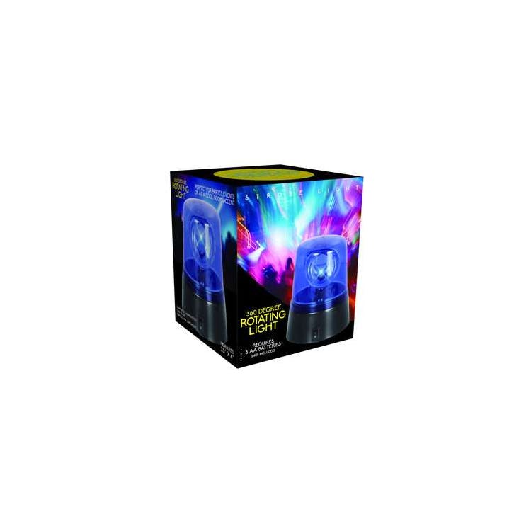 360 Degree Rotating Light - Blue 2