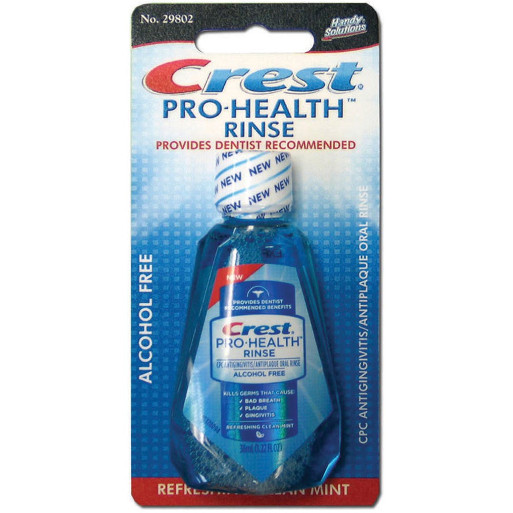 Crest Pro Health Mouthwash - 1.2 oz Alcohol Free