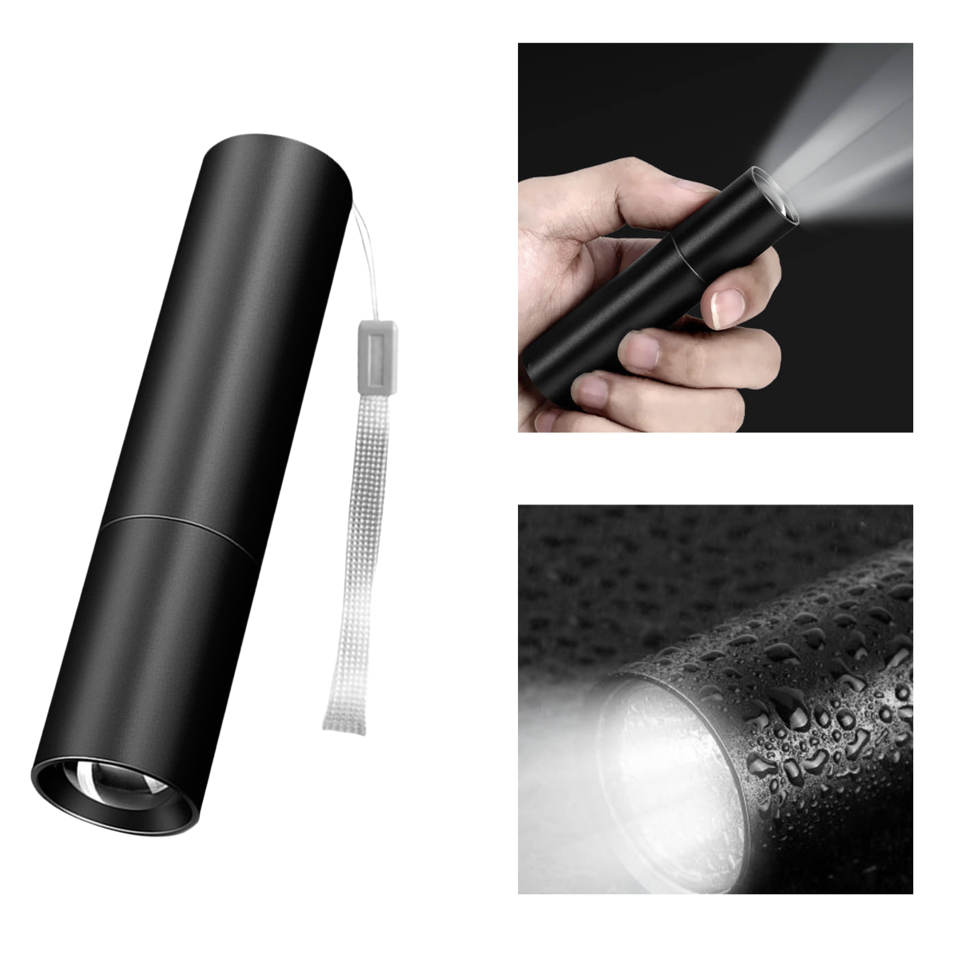 MOQ 10 PCS Versatile Portable Adjustable Flashlight