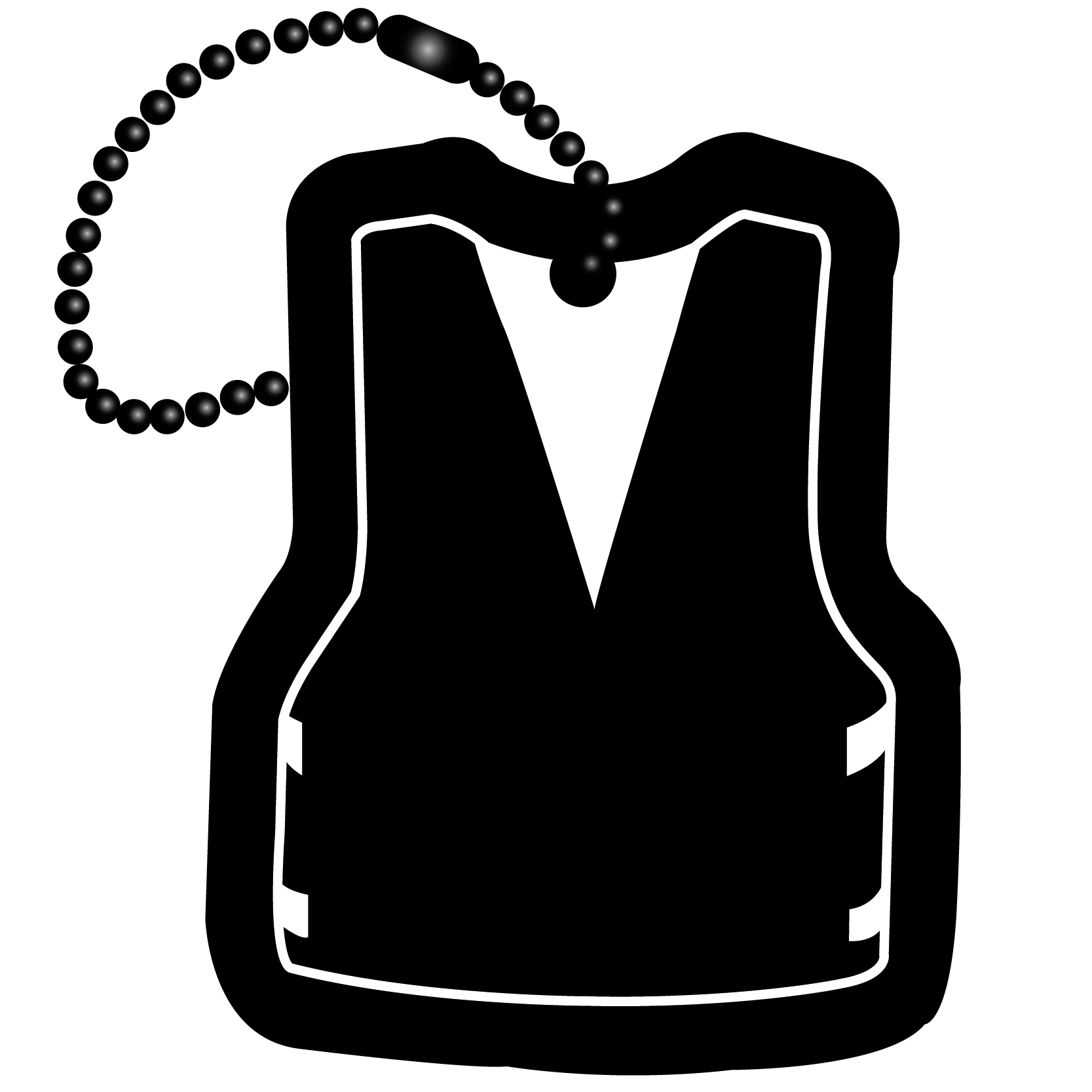 Life Vest Key Tag 44