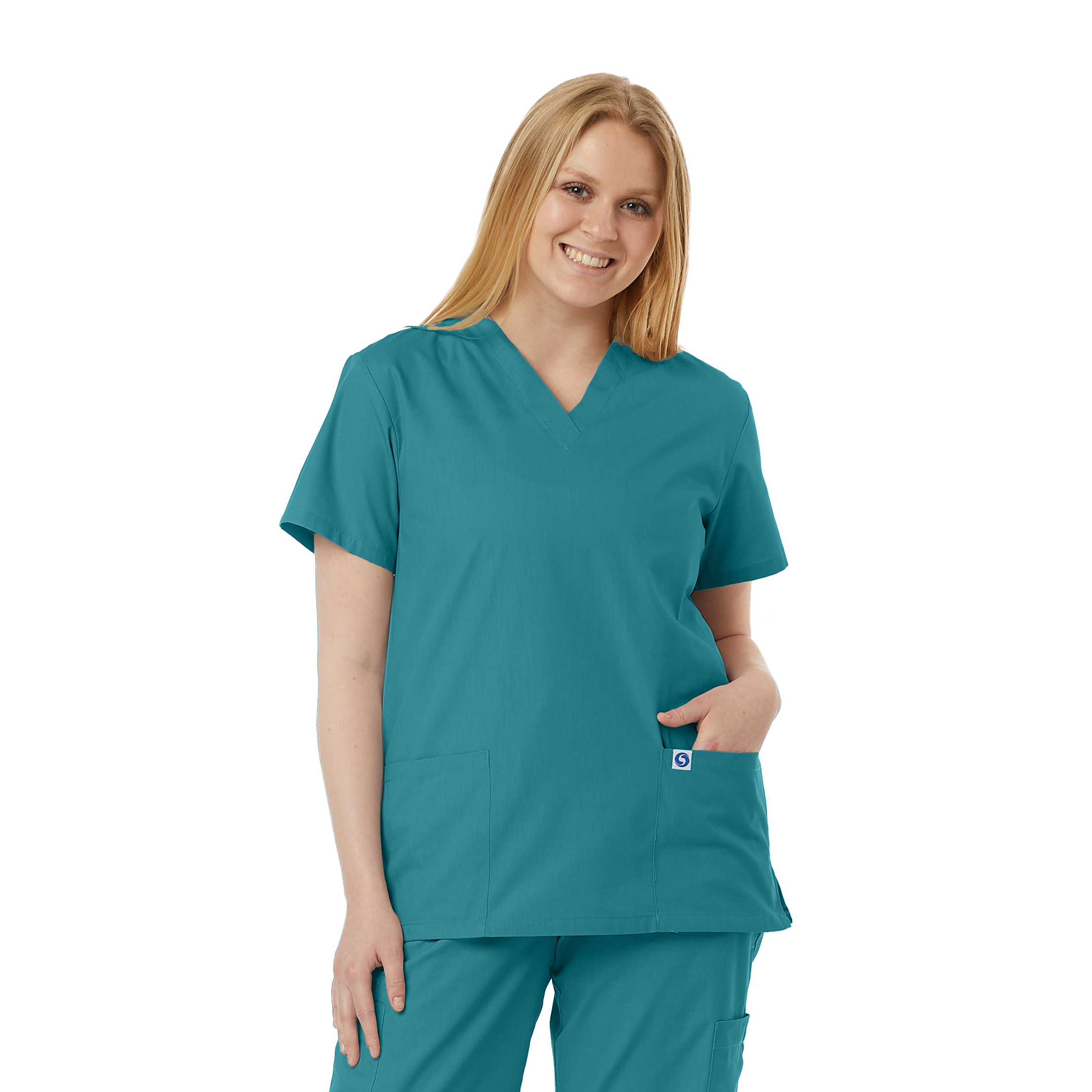 Unisex V-Neck Scrub Tunic 56