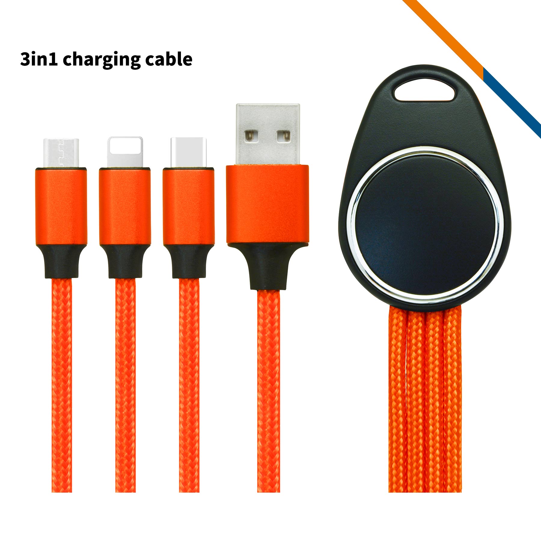 Hamilton Keychain Light Up Charging Cable 13