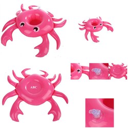 Inflatable Crab Drink Cup Holder