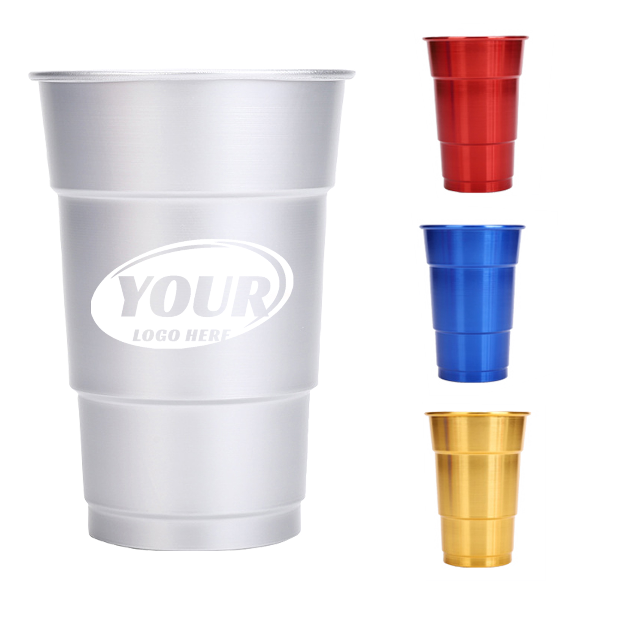 16 Oz Camping Party Reusable Aluminum Cup 3