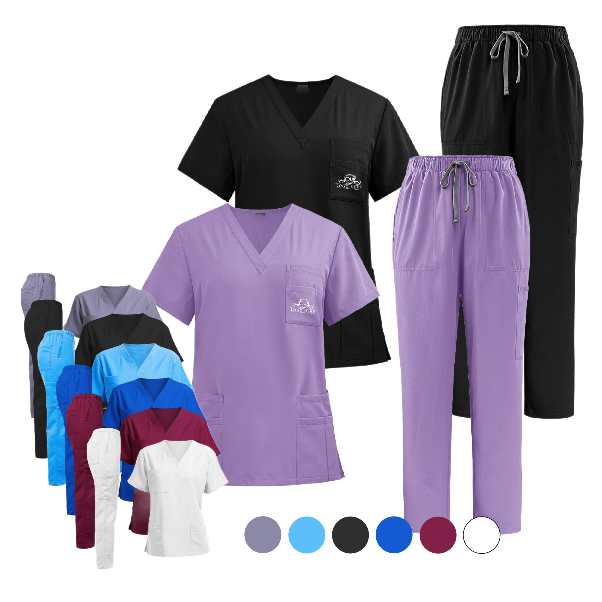Nursing Work Uniforms 4