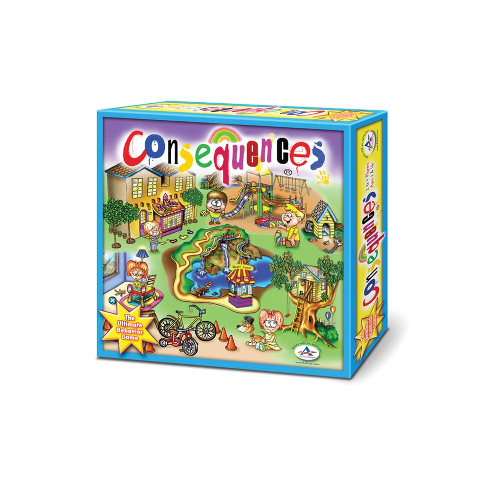 Consequences Game - 2-4 Players Ages 3+ 3