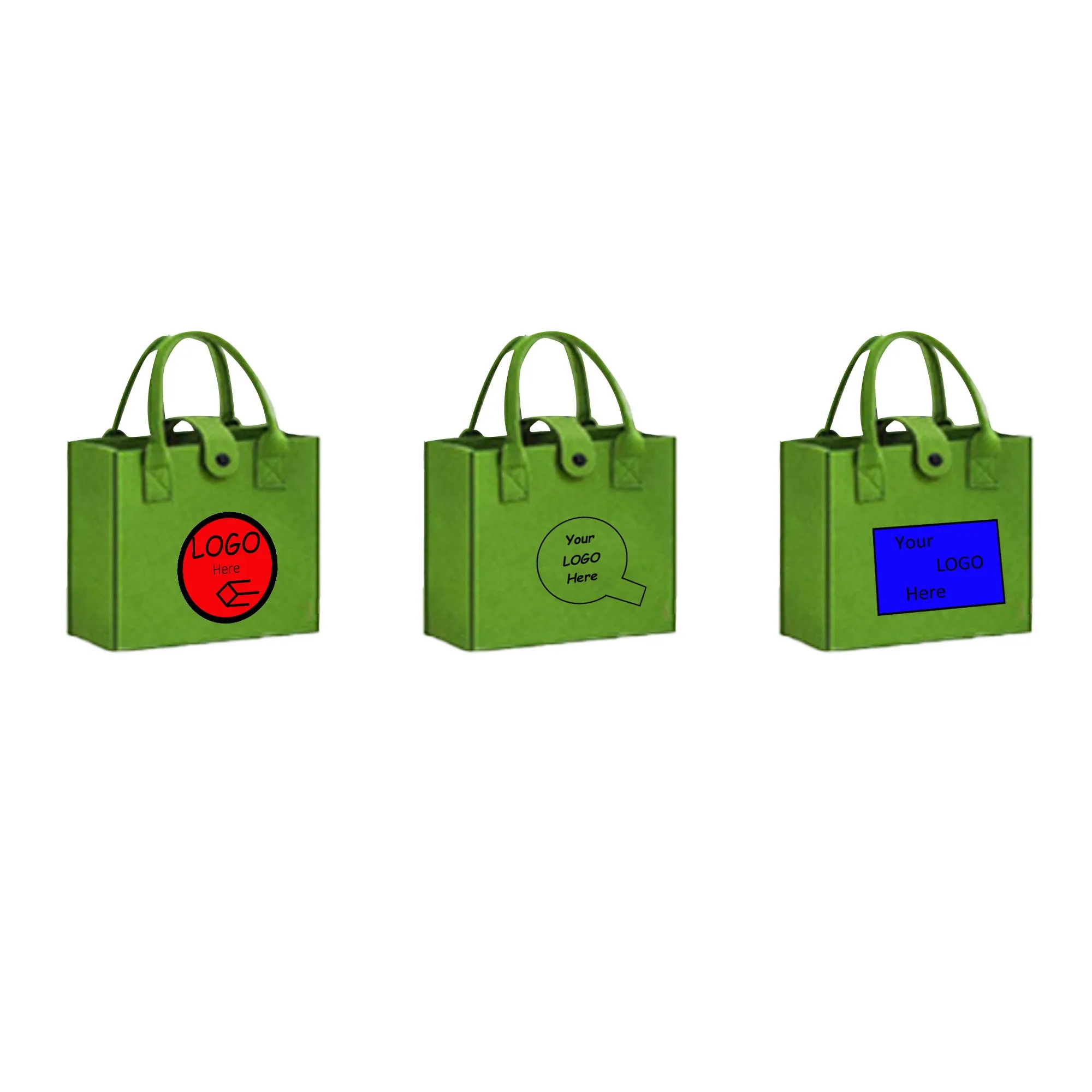Sublimation/Thermal Mini Felt Tote Bag 6