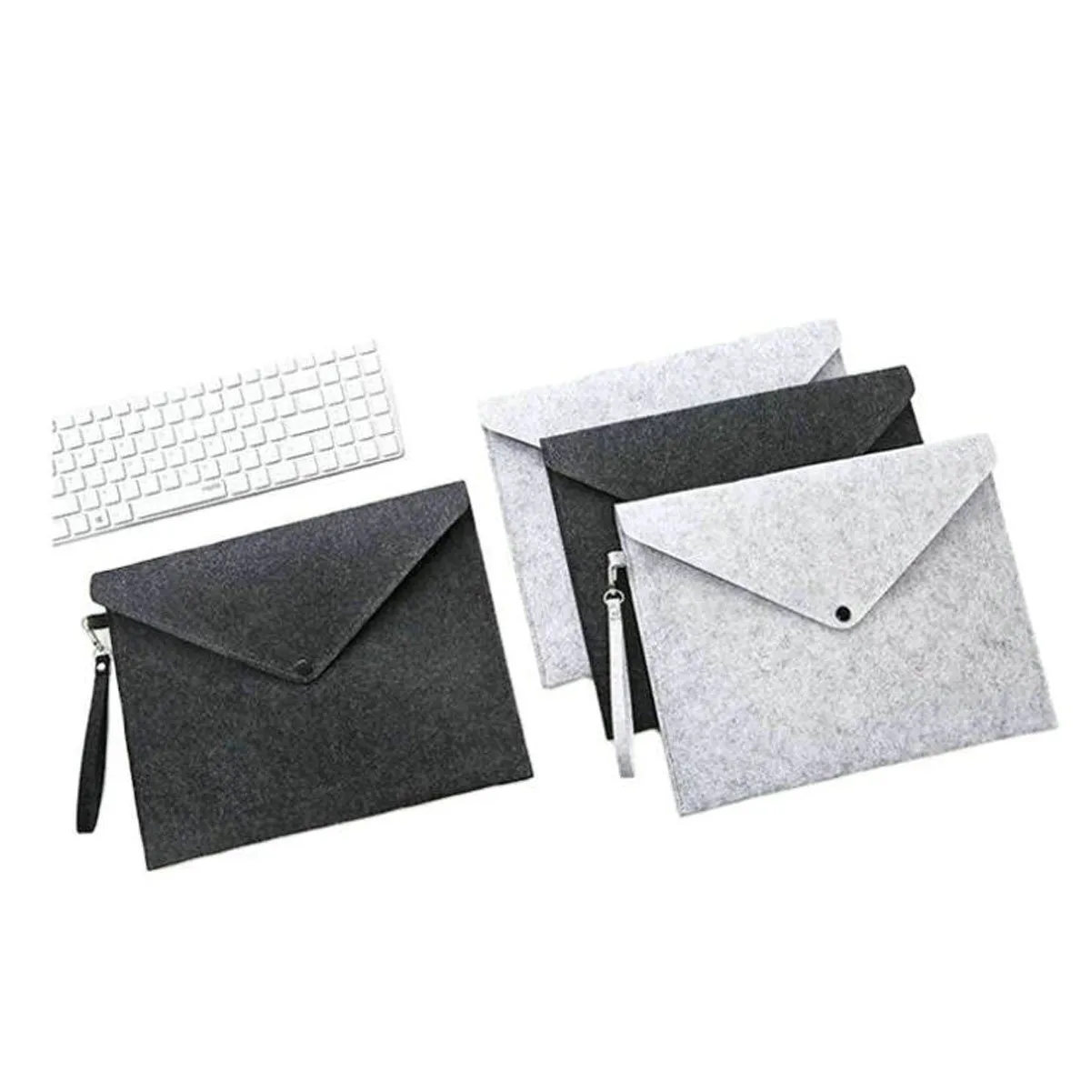 A4 Portable Felt Holder Documents Bag 8