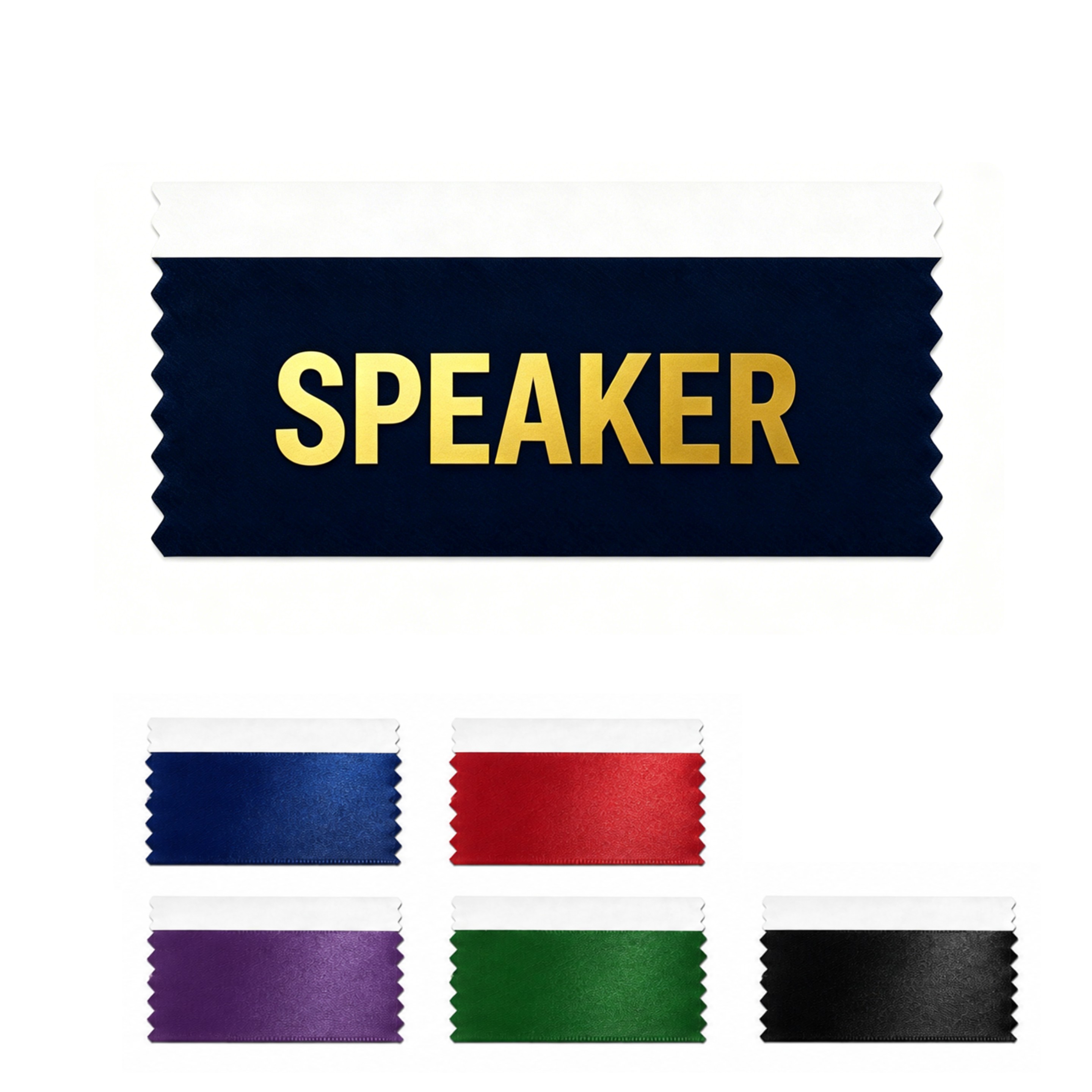 2" Custom Horizontal Badge Ribbon