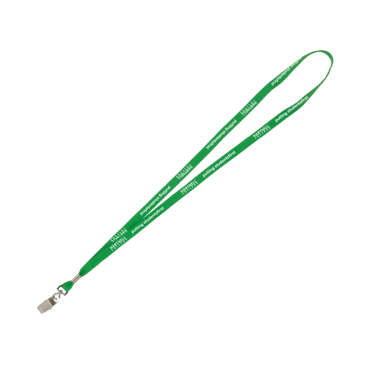"AUBURN" 3/8" Overseas Silkscreen Lanyard (Overseas Production 8-10 Weeks) 38