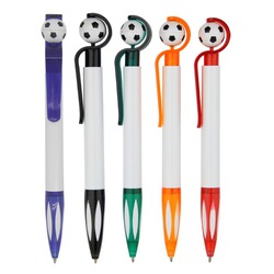 Soccer Shape Writing Pen Plastic Creative