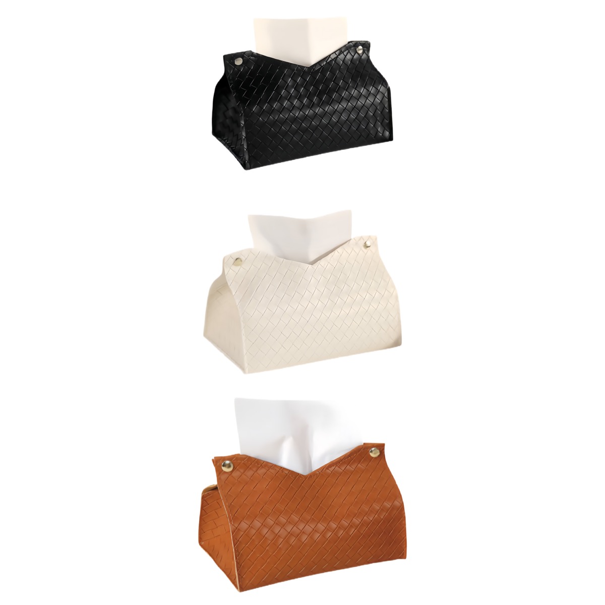 Solid Color Simple Tissue Box 7