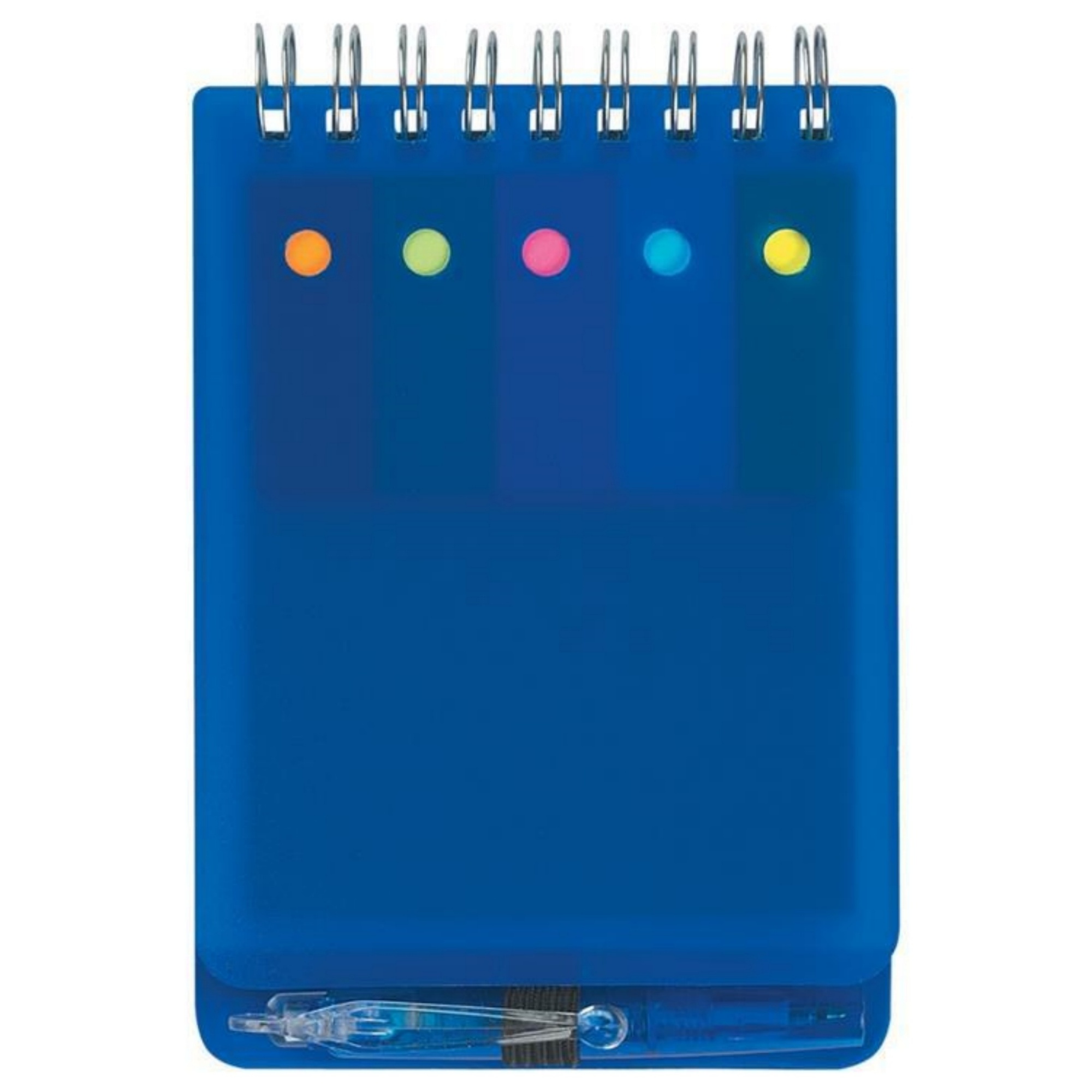 All - in - One Spiral Notebook: Sticky Notes, Writing Pad & Pen Included 13
