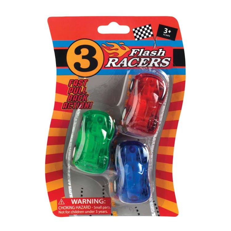 Flash Racer Cars - Assorted 2" 3