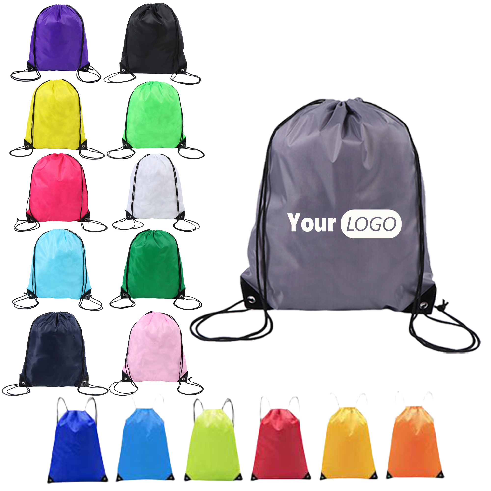 Polyester Drawstring Backpack