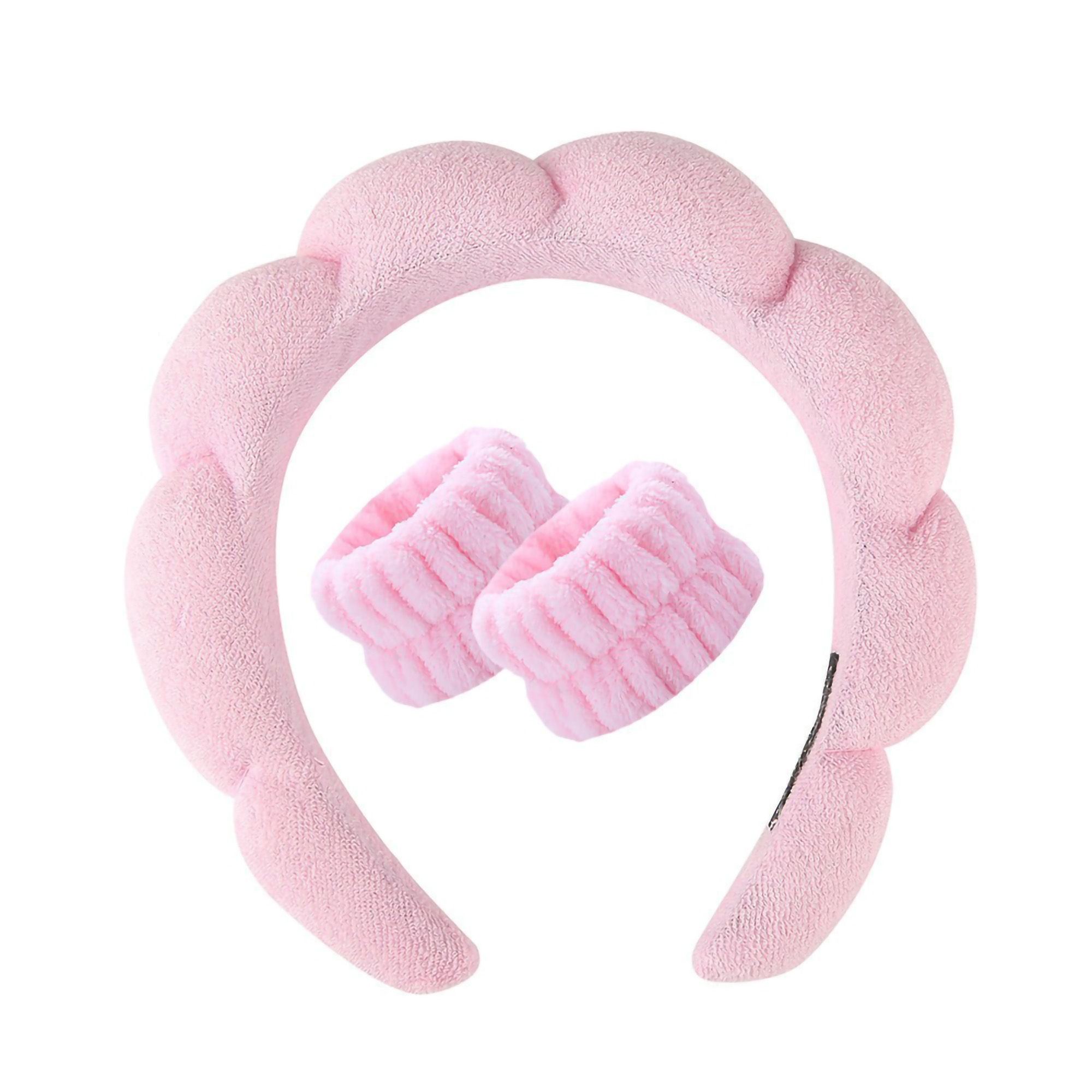 MOQ50 Terry Cloth Spa Cloud Headband 14