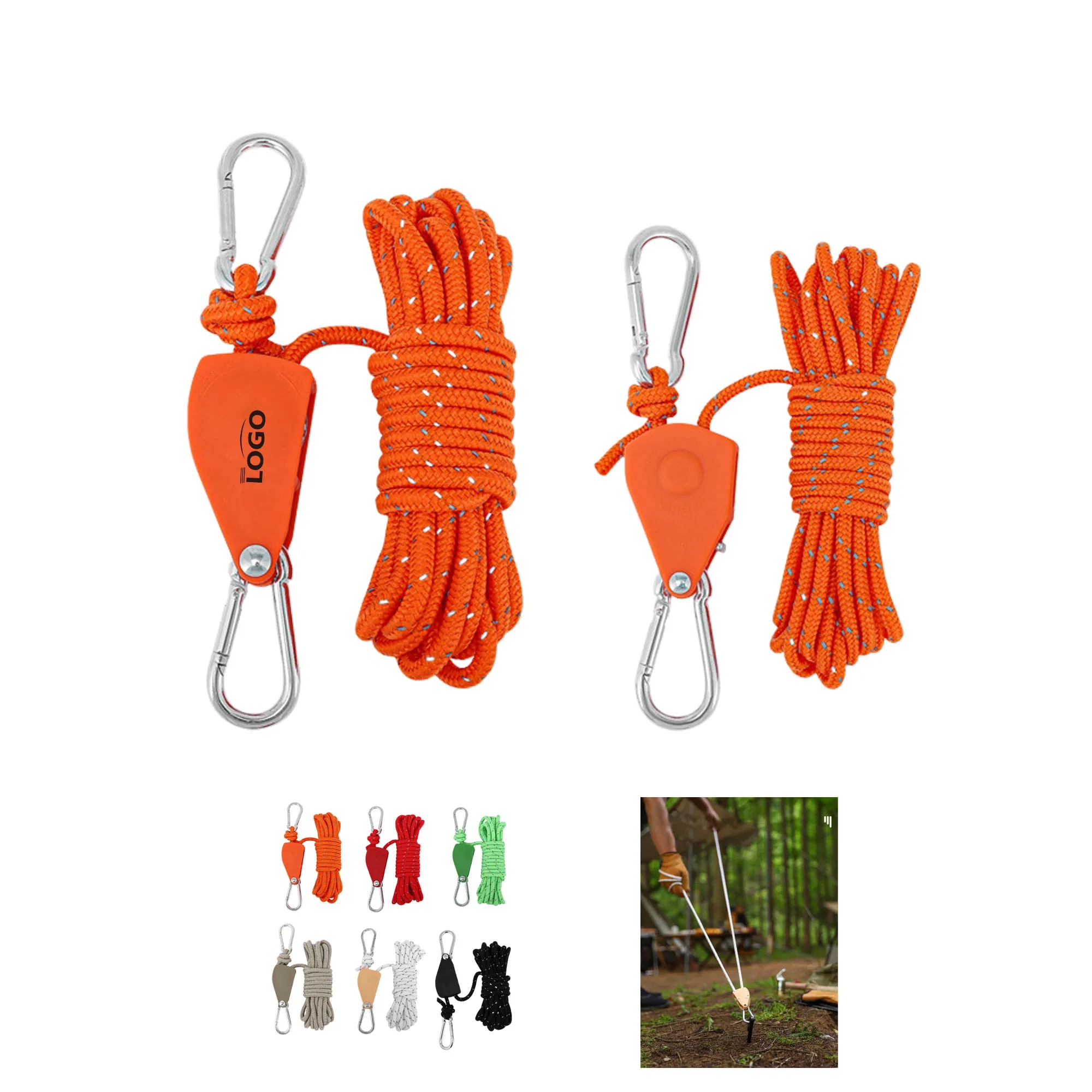 Adjustable Heavy Duty Tent Rope 15