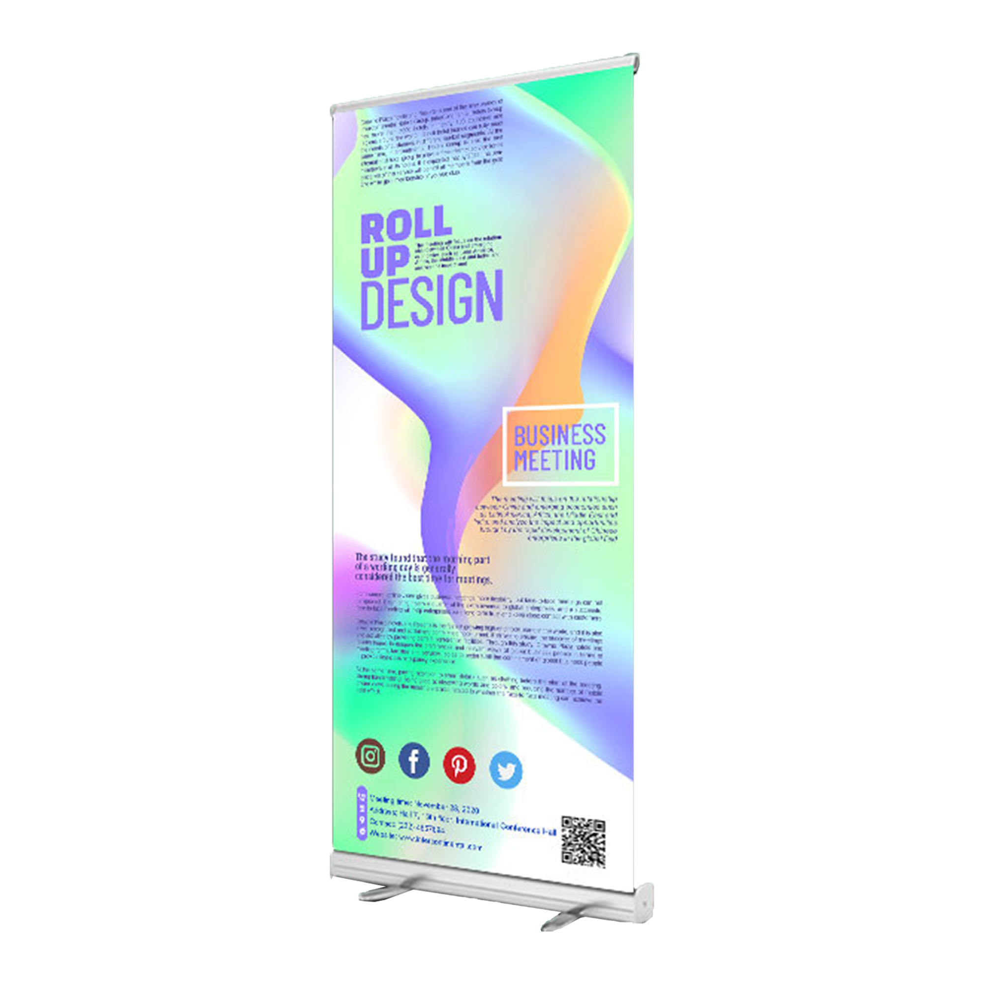 Retractable Roll Banner Stand