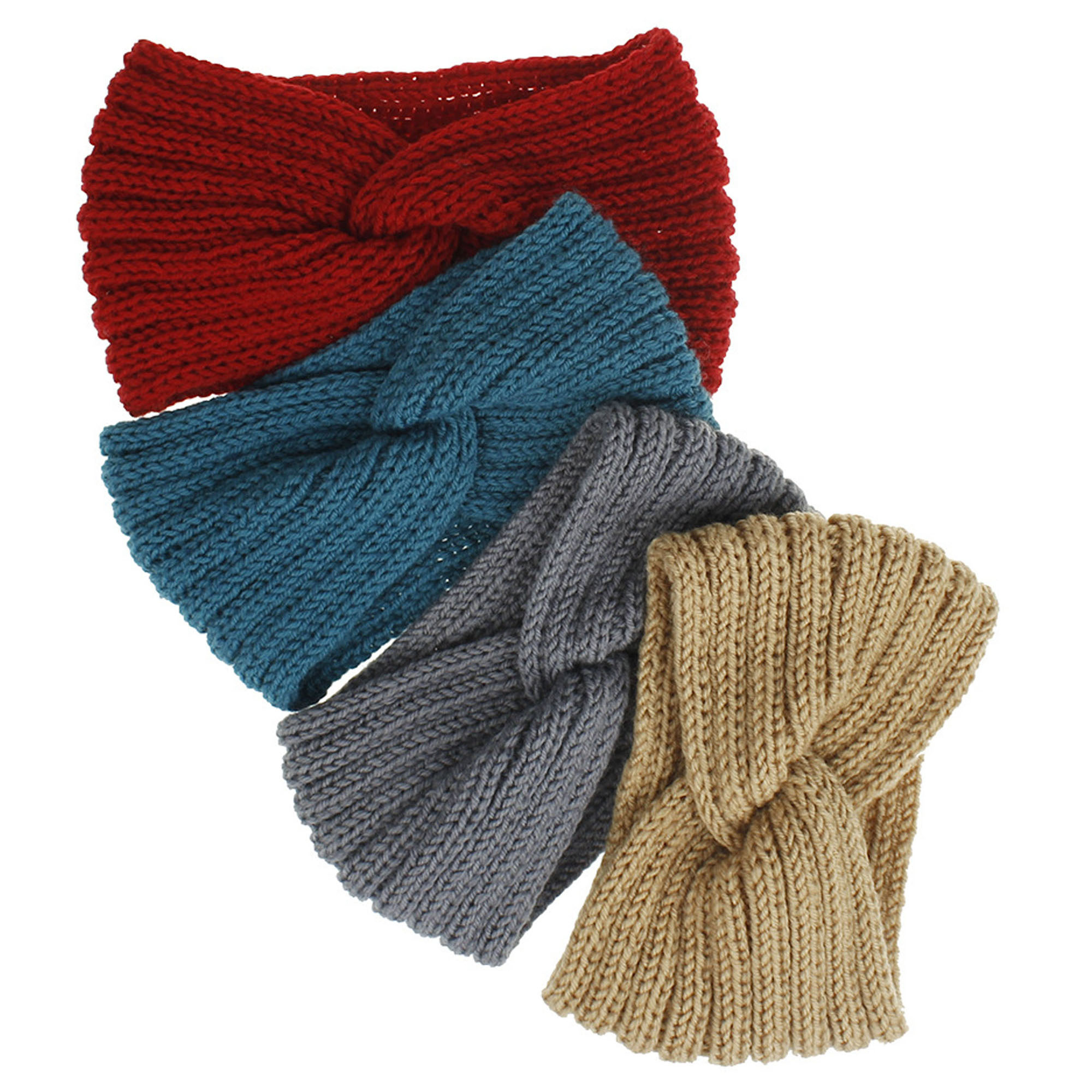 Cozy Chunky Knit Headbands with Braided Design for Winter 7