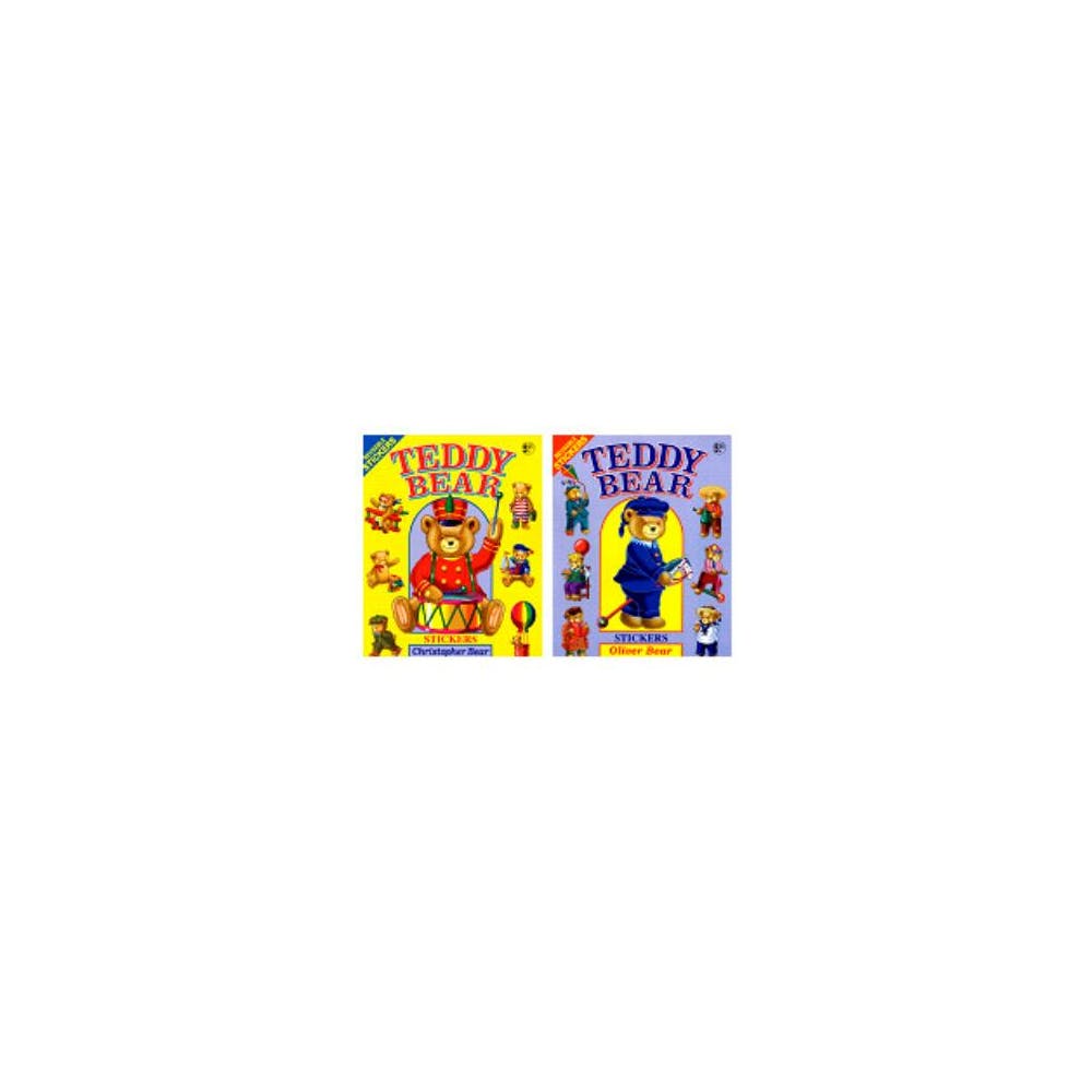 Teddy Bear Sticker Book - 10 Pages 12" x 9.5" 2