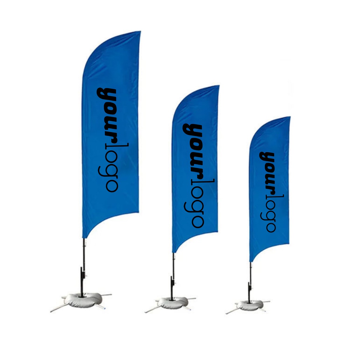 Christmas Holiday Sale Beach Flag for Outdoor Advertising