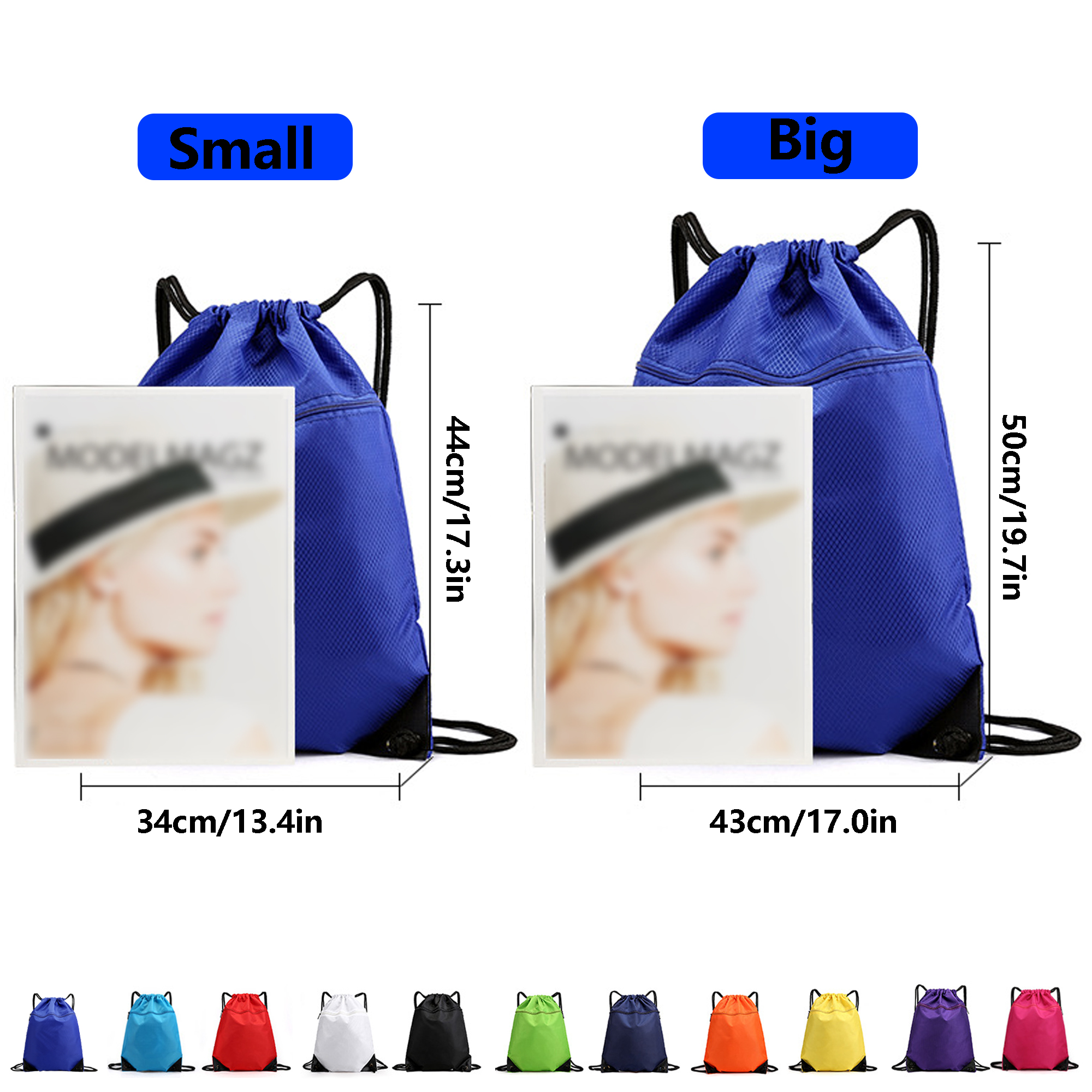Promotional Drawstring Backpack 9