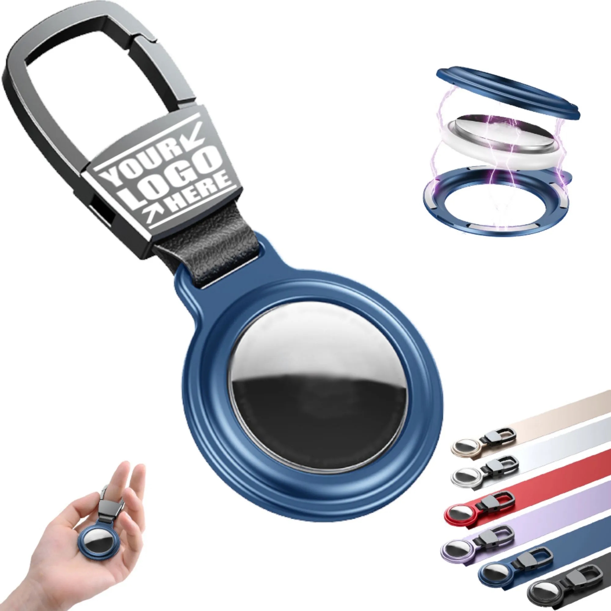 Aluminium Alloy Tracker Holder With Key Buckle 7