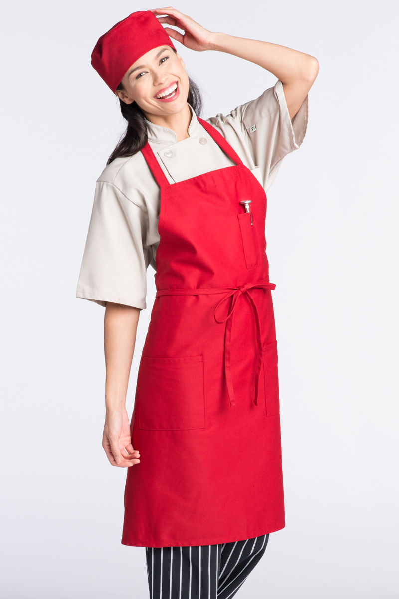 Pencil Pocket Bib Apron Blank V3004BLANK Aprons, Etc.