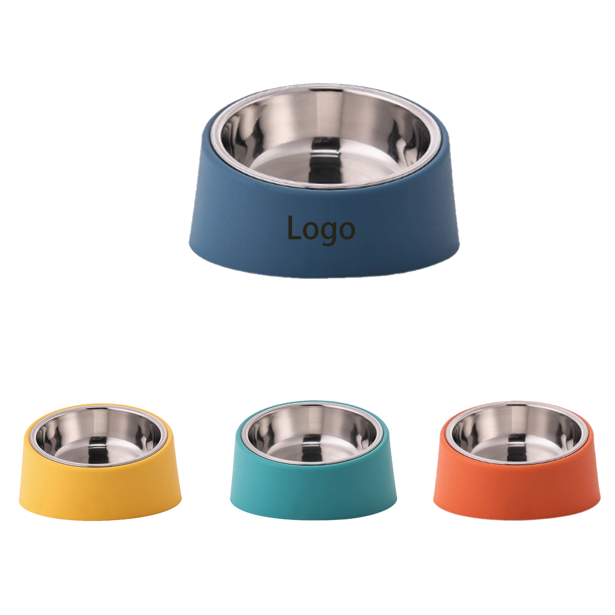 Customizable Stainless Steel Pet Bowls 3