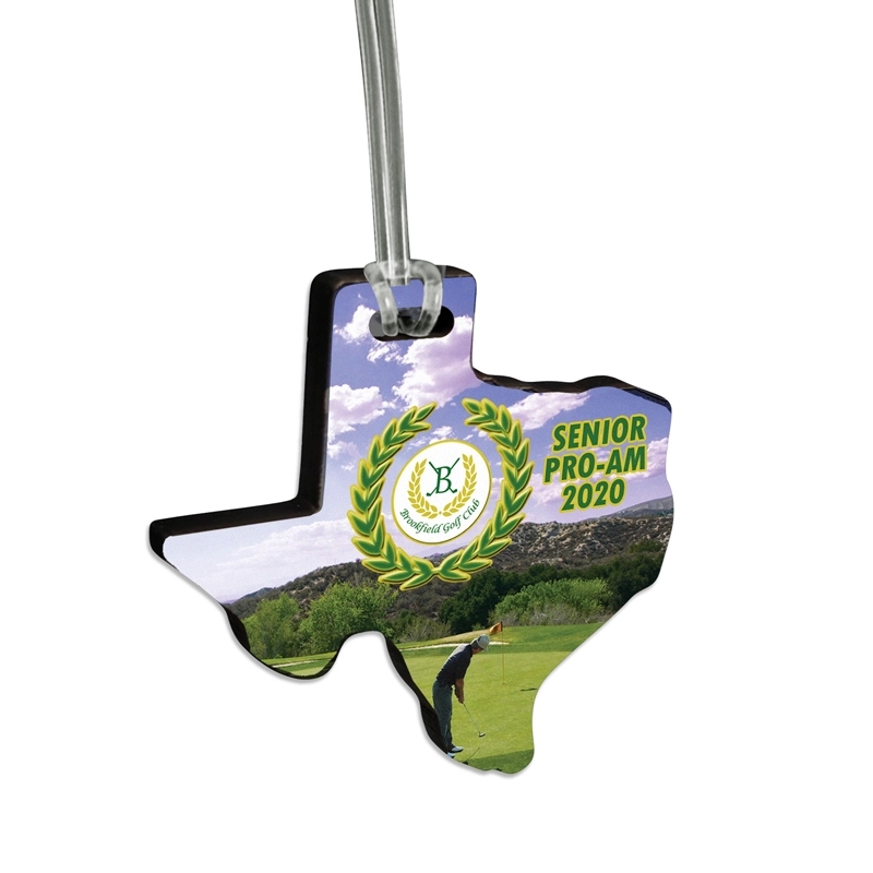 Custom Ultra Vivid Recycled Wood Bag Tags 22