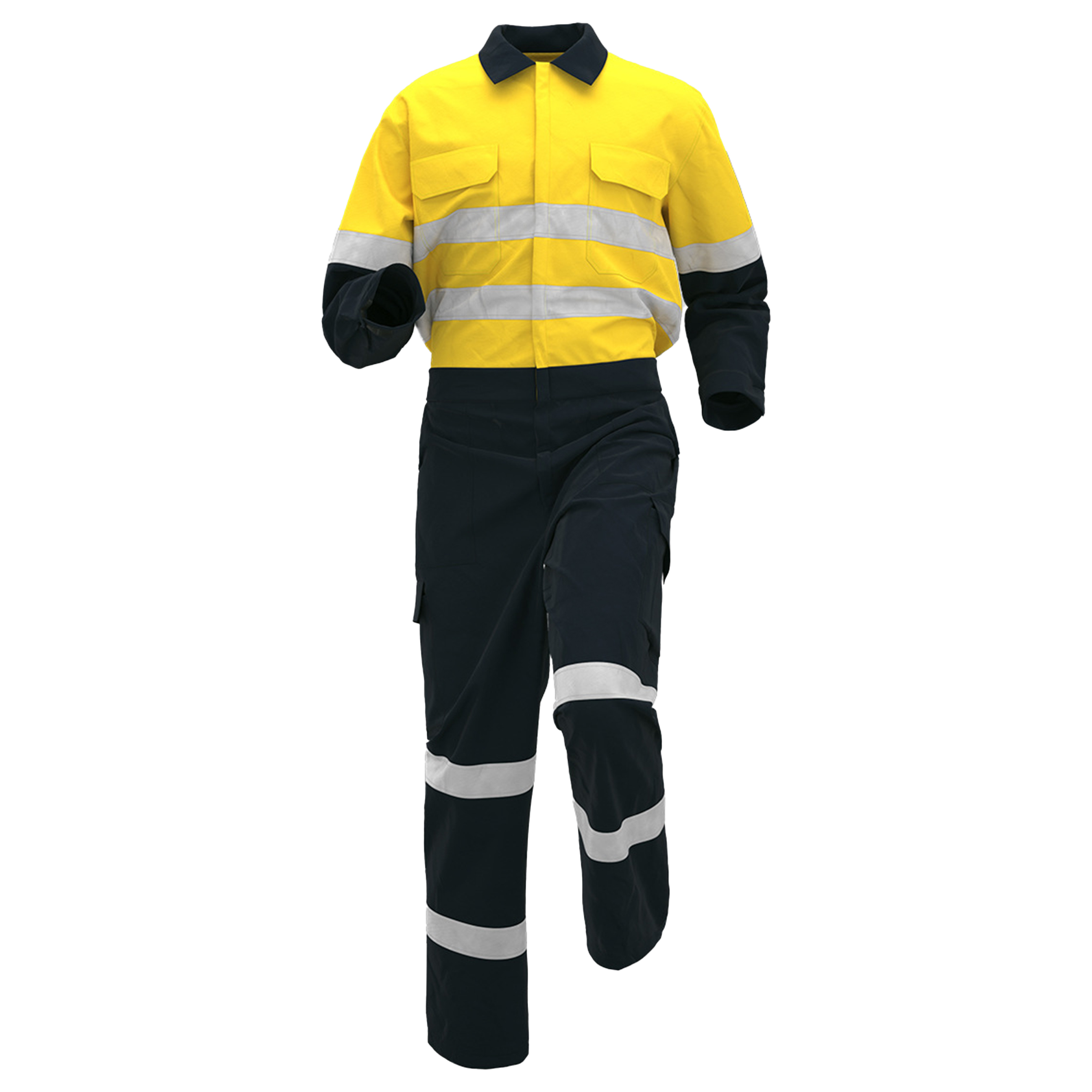 Cotton Fluorescent Reflective Workwear 7