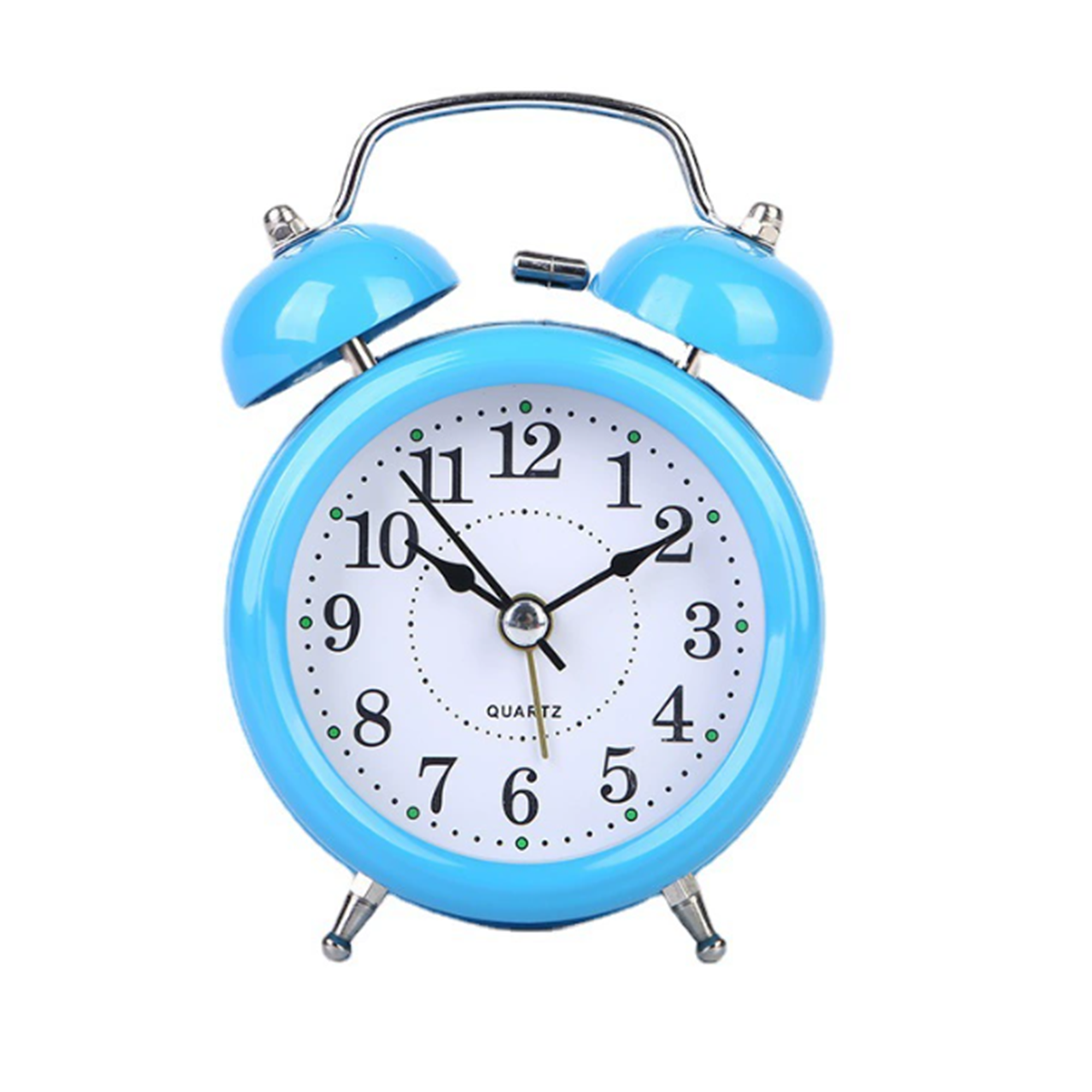 Metal Double-Ear Bell Alarm Clock 2