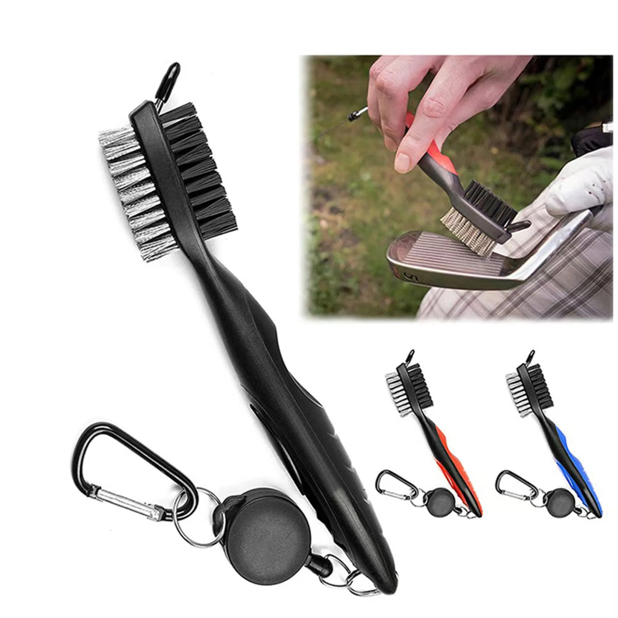 Double-Sided Golf Club Brush With Customizable Logo 7