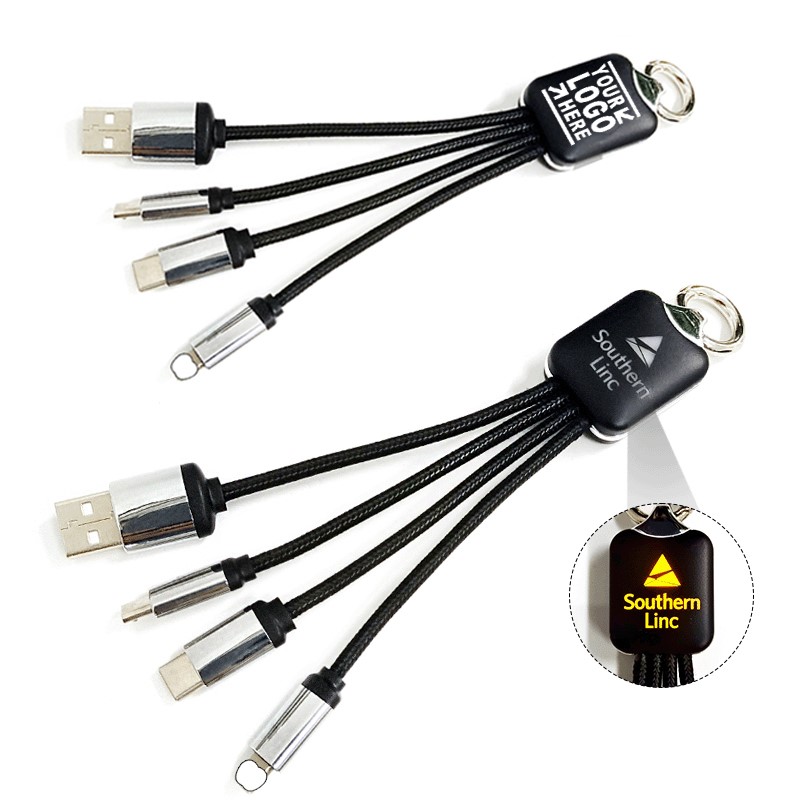 3" 1 Illuminated Charging Cable