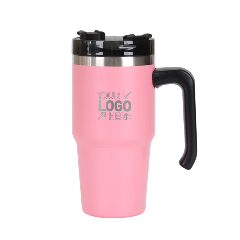 20 OZ Double Walls Stainless Steel Auto Tumbler - Thumbnail 4