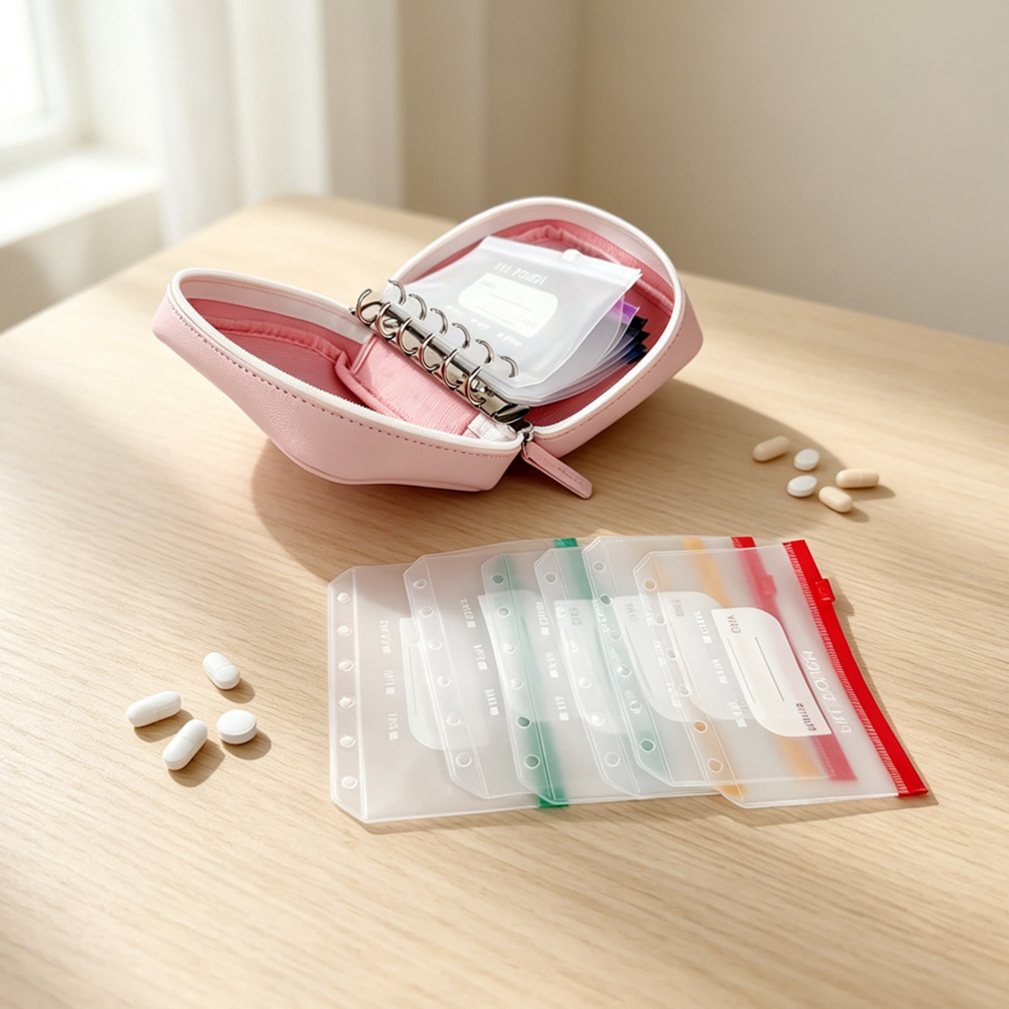 Seven Pouch Pill Organizer 1