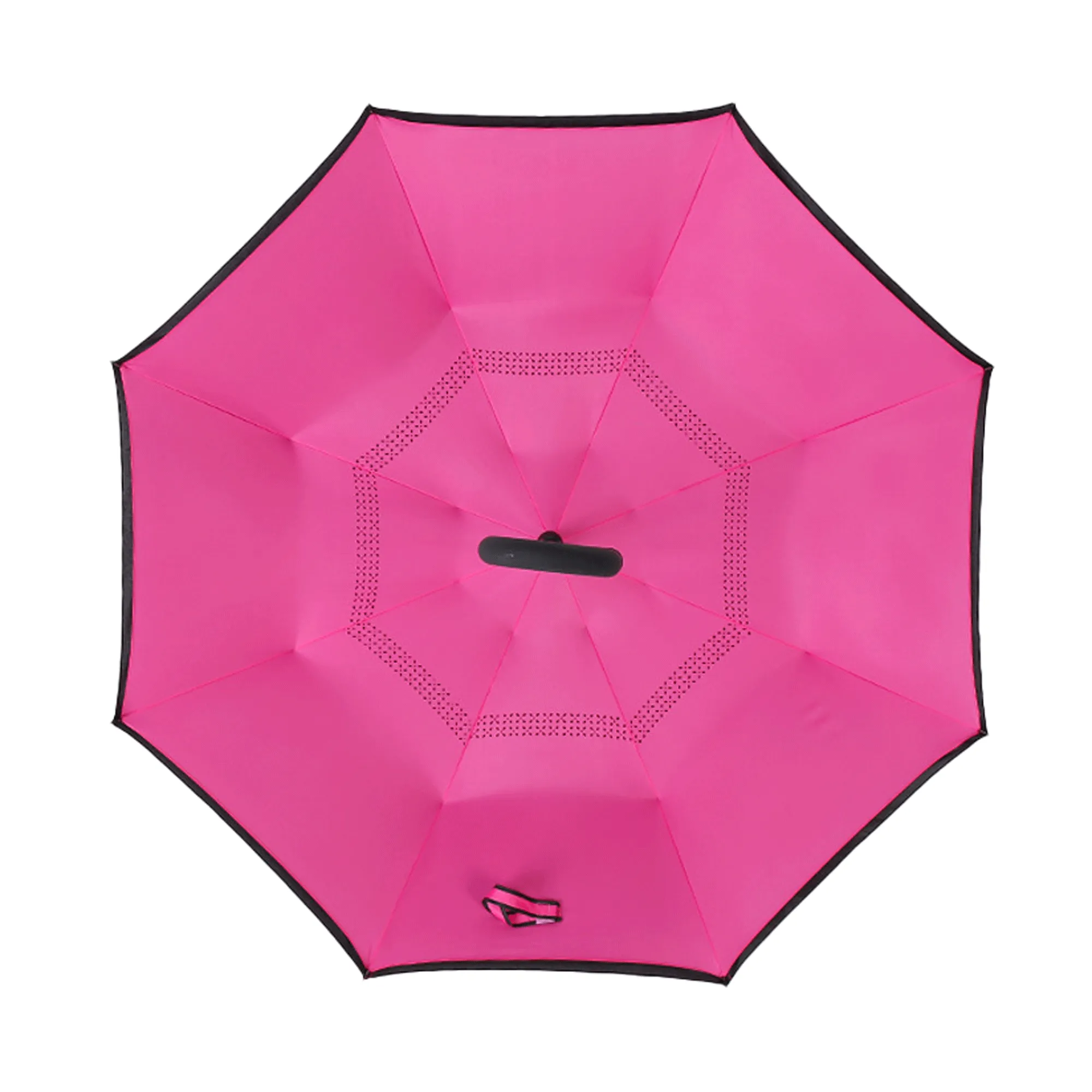 MOQ 50PCS C-Shaped Handle Inverted Umbrella 16