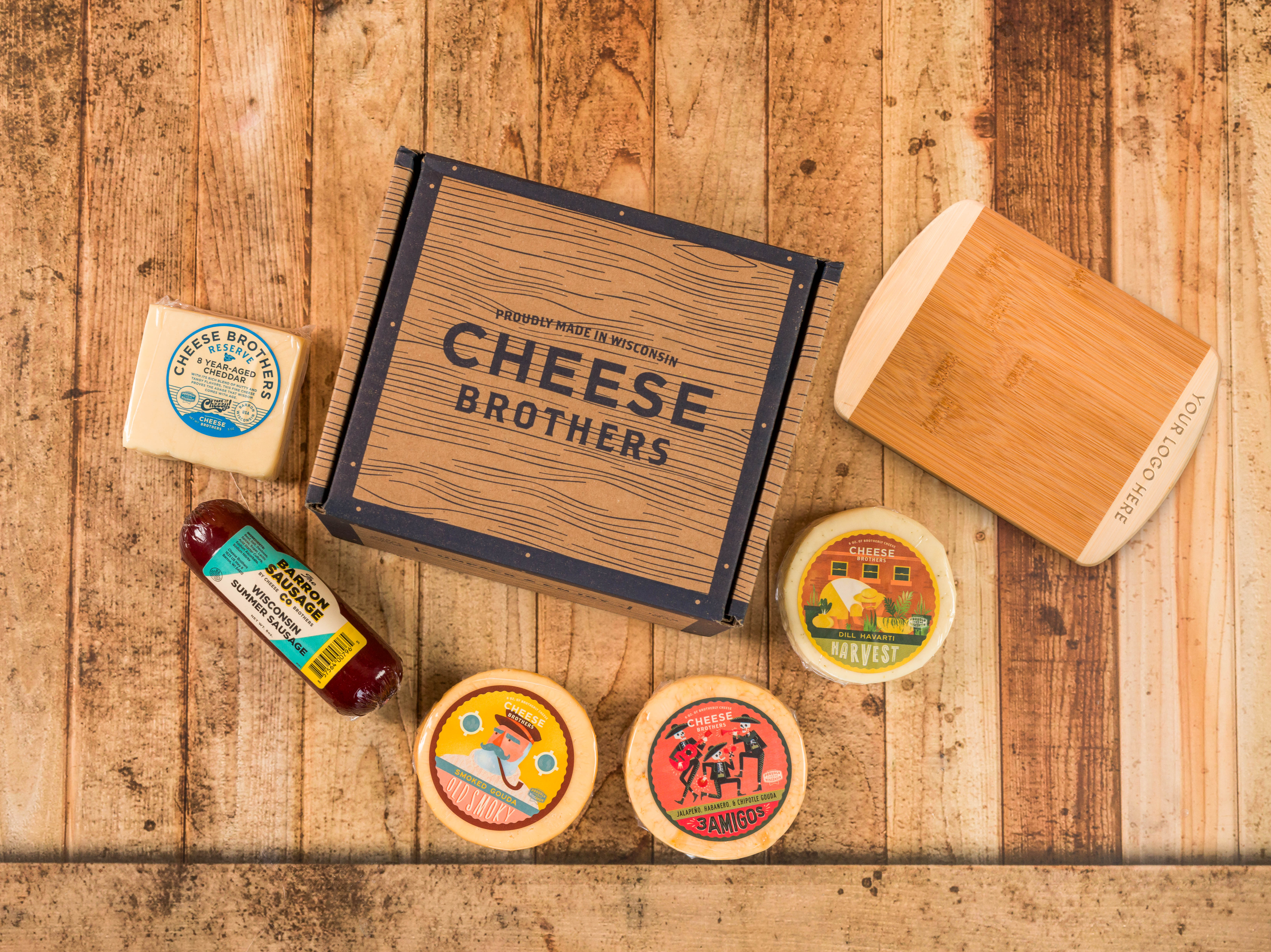 Cheese Bros. Classic Favorites Food Gift Box