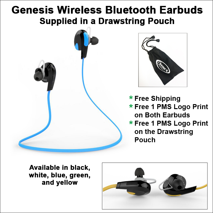 Genesis Wireless Bluetooth Earbuds