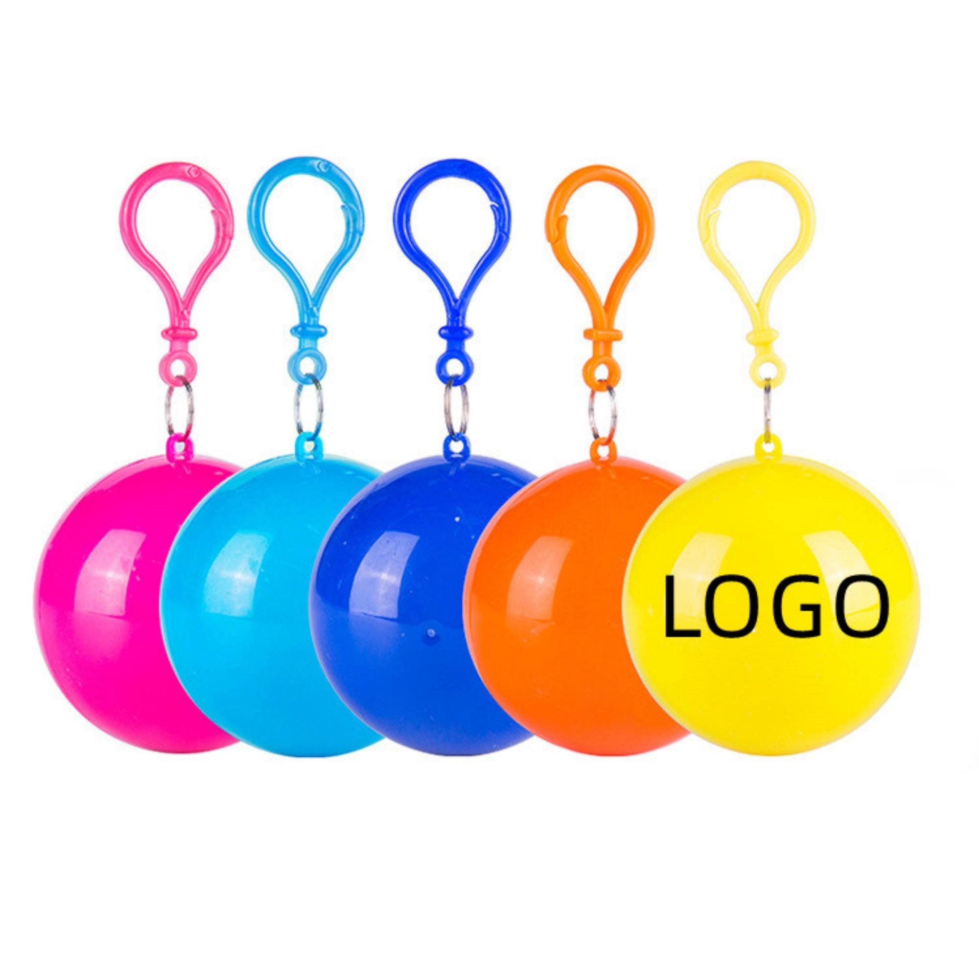 Disposable Keychain Raincoat MOQ 100PCS 6