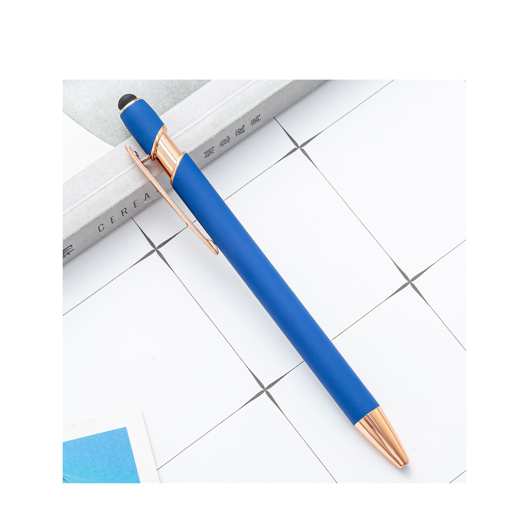 Metal Barrel Push-Button Ballpoint Pen 26