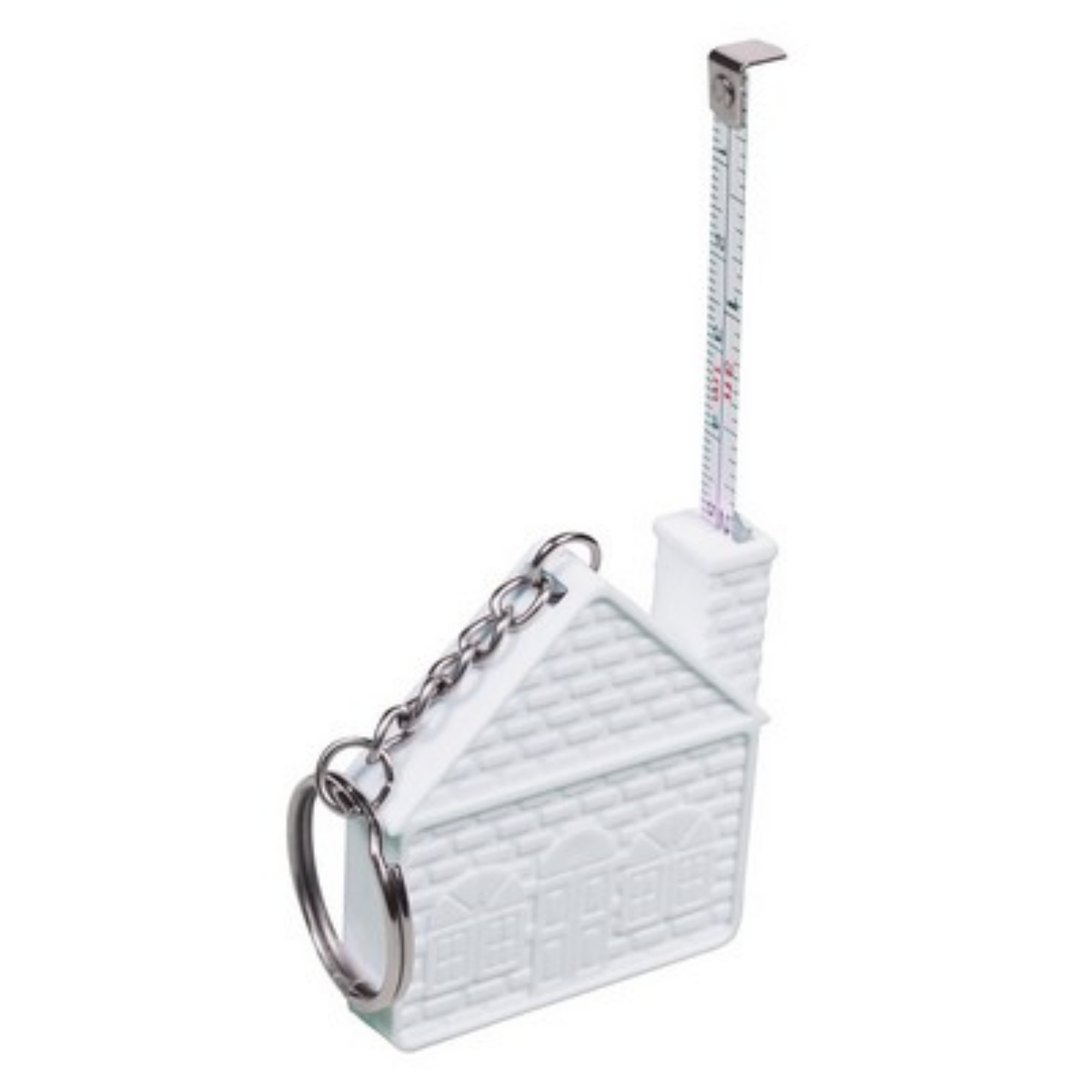 Portable House Shaped Measure Tape Keychain 5