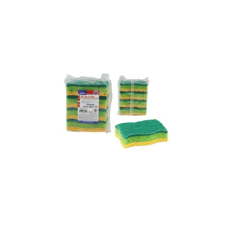 Scrubbing Cellulose Sponges 4pc 3